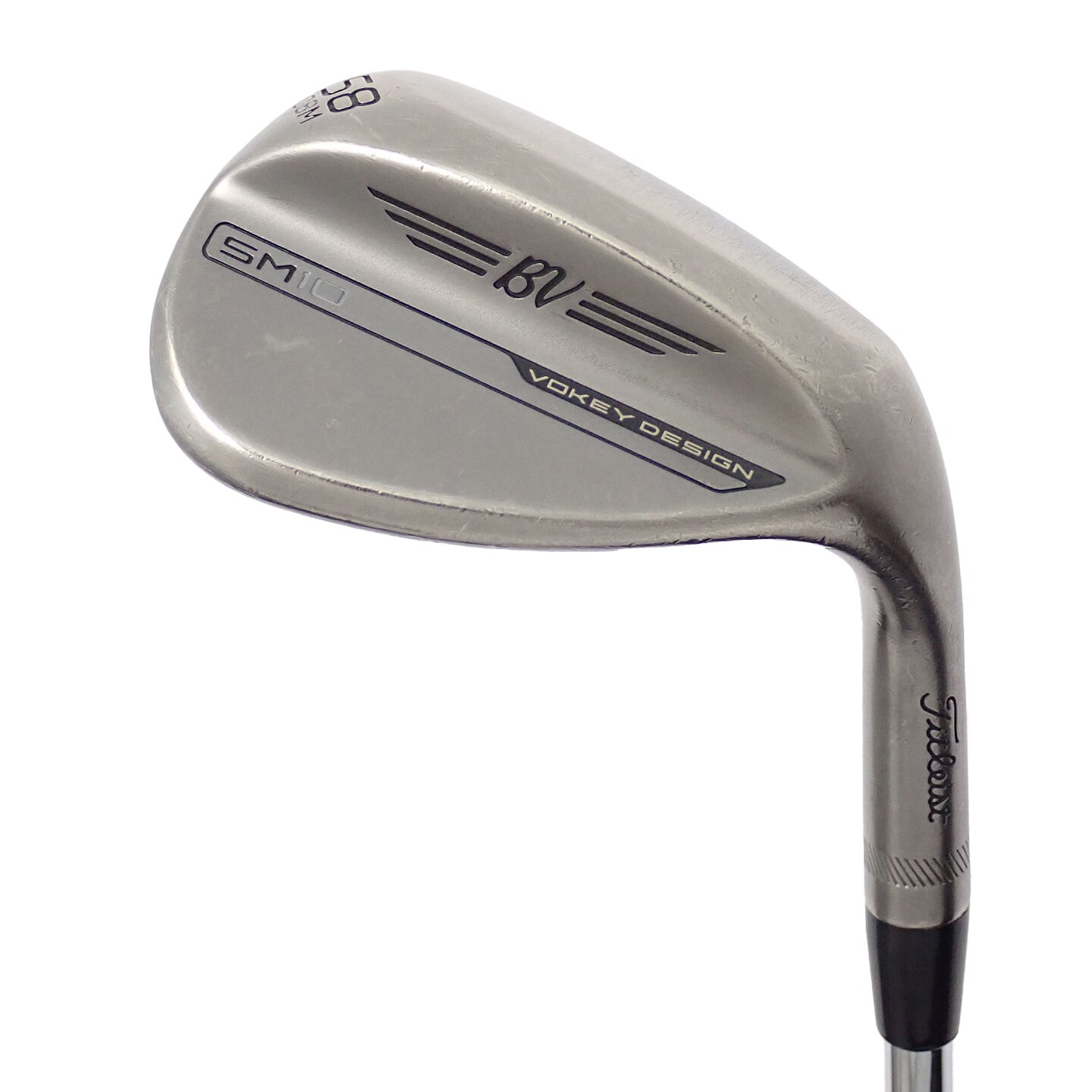中古】ボーケイ SM10 ニッケル ウェッジ BV105 58-08 設定無 C