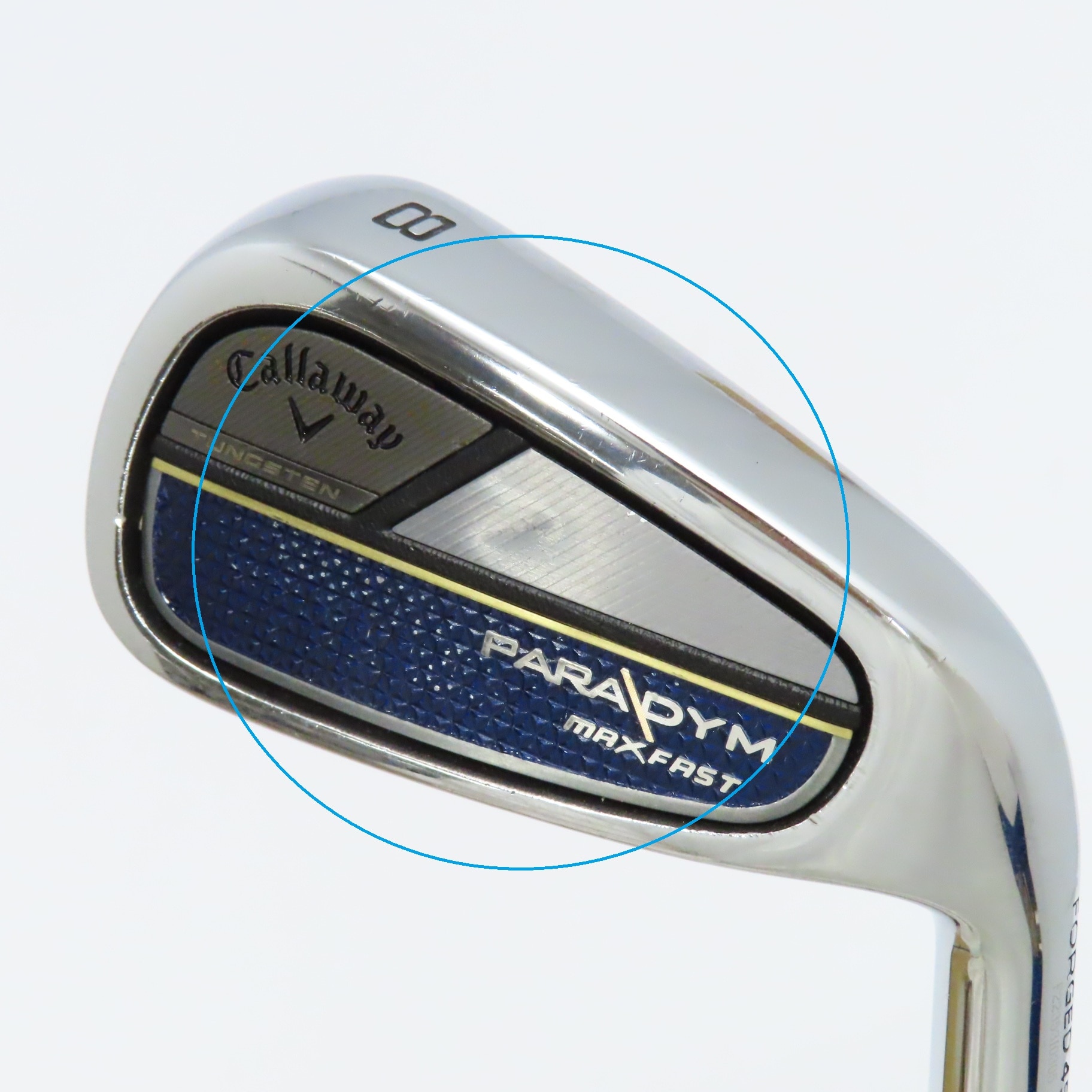中古】パラダイム MAX FAST アイアン N.S.PRO 850GH neo 24 S CD