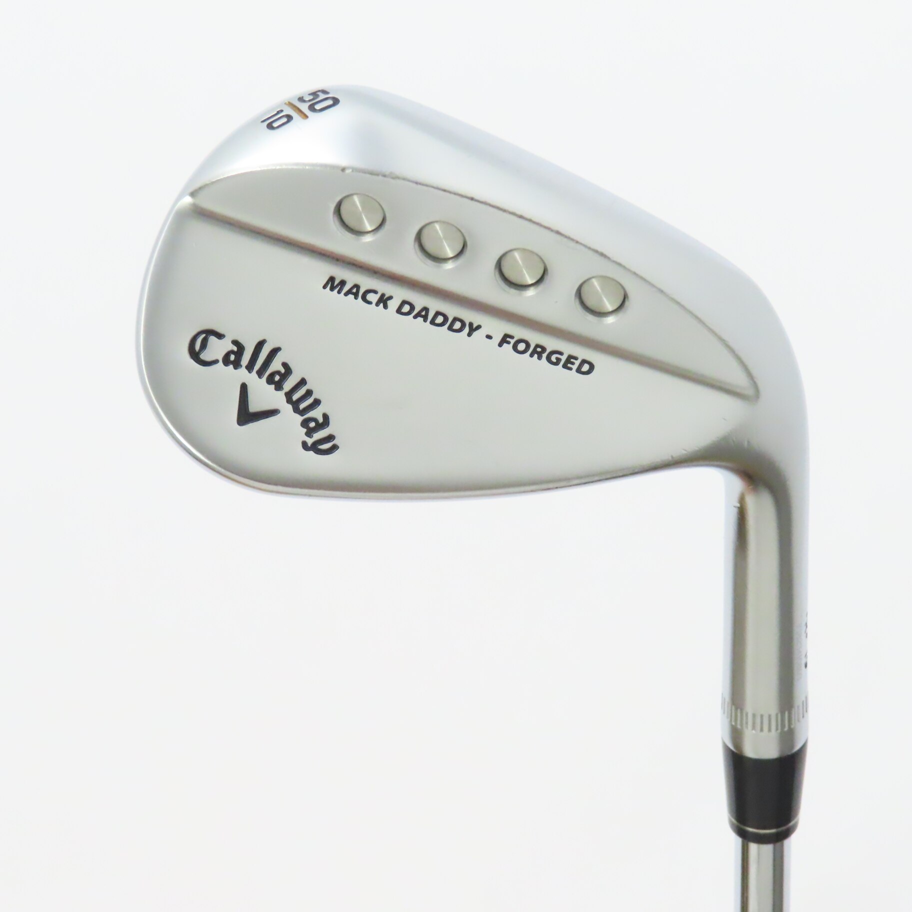 中古】MACK DADDY FORGED(2019)クロム仕上げ ウェッジ N.S.PRO MODUS3