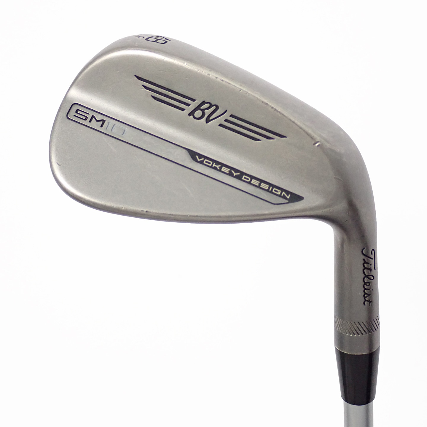 中古】ボーケイ SM10 ニッケル ウェッジ MCI SOLID 85 SILVER 48-10
