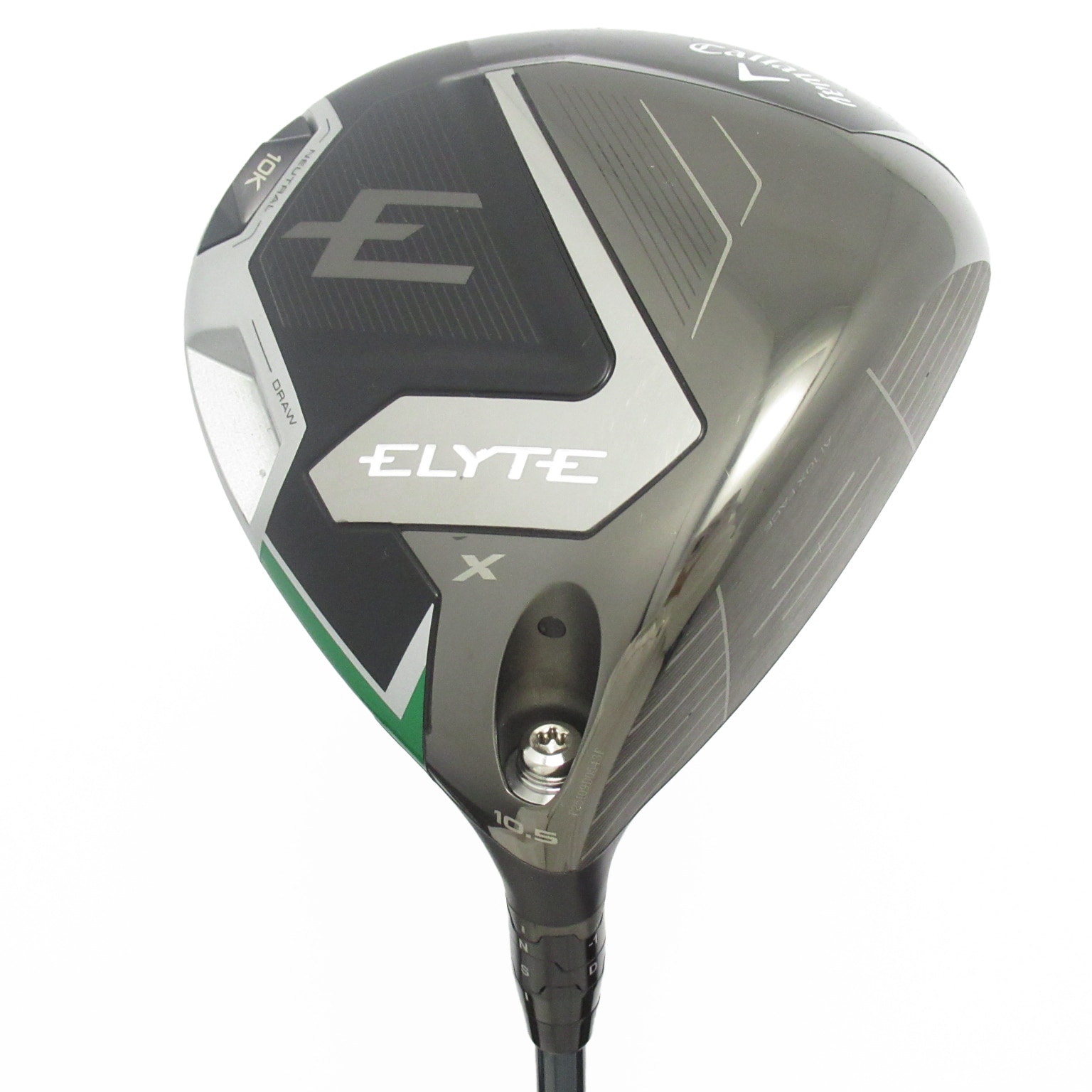 美品中古｜エリートドライバー10.5度ELYTE｜ベンタス5S50｜キャロウェイ 中古】エリート X 10K ドライバー VENTUS GREEN 5 for Callaway 10.5