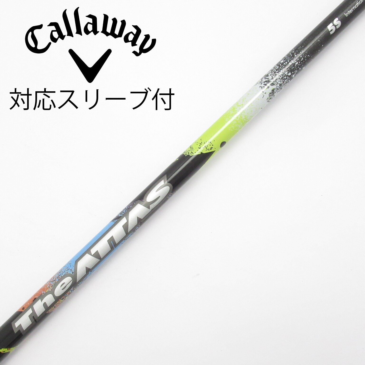 中古】THE ATTAS ドライバー用_スリーブ付 THE ATTAS 5 S C(シャフト
