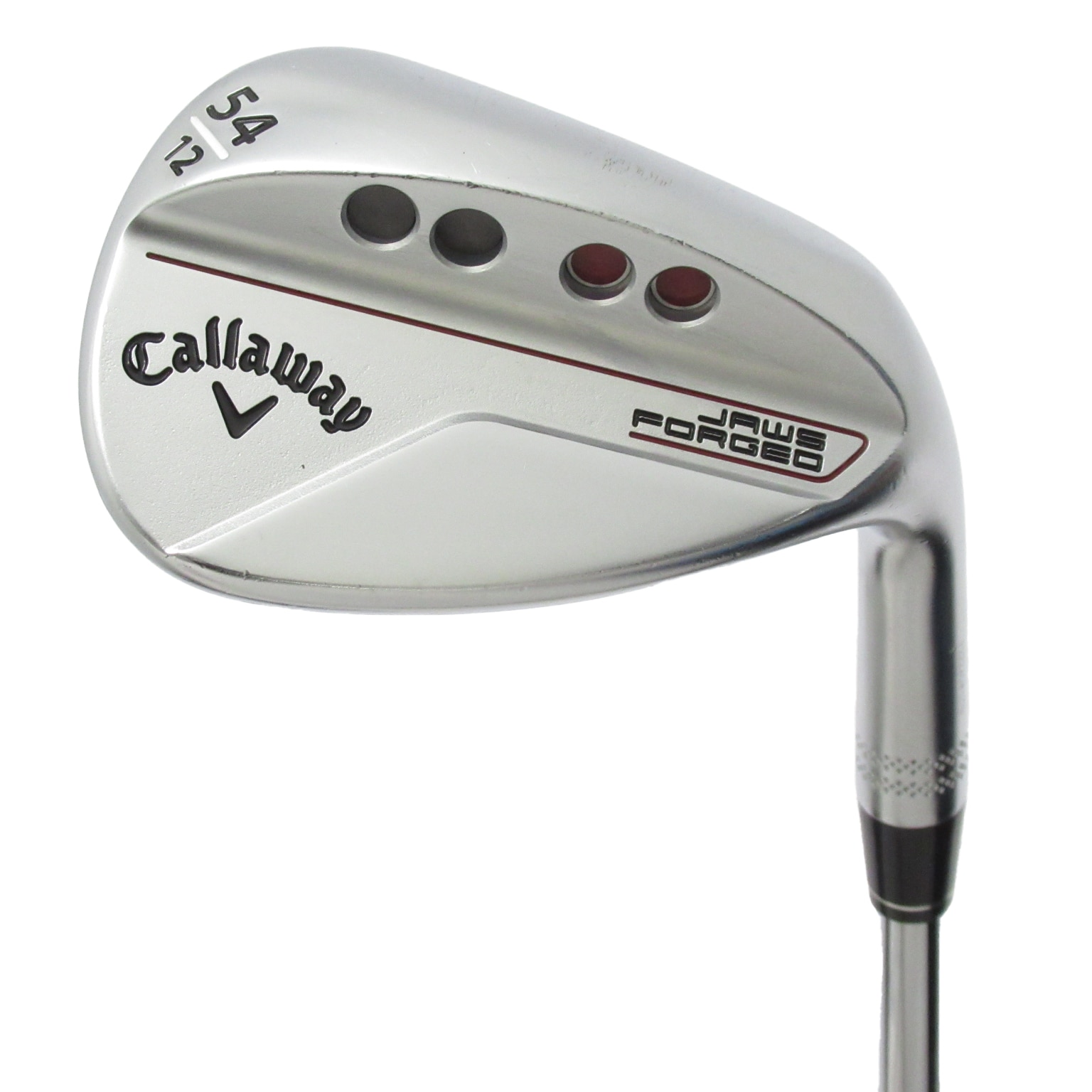 中古】JAWS FORGED クロムメッキ仕上げ ウェッジ N.S.PRO MODUS3 TOUR