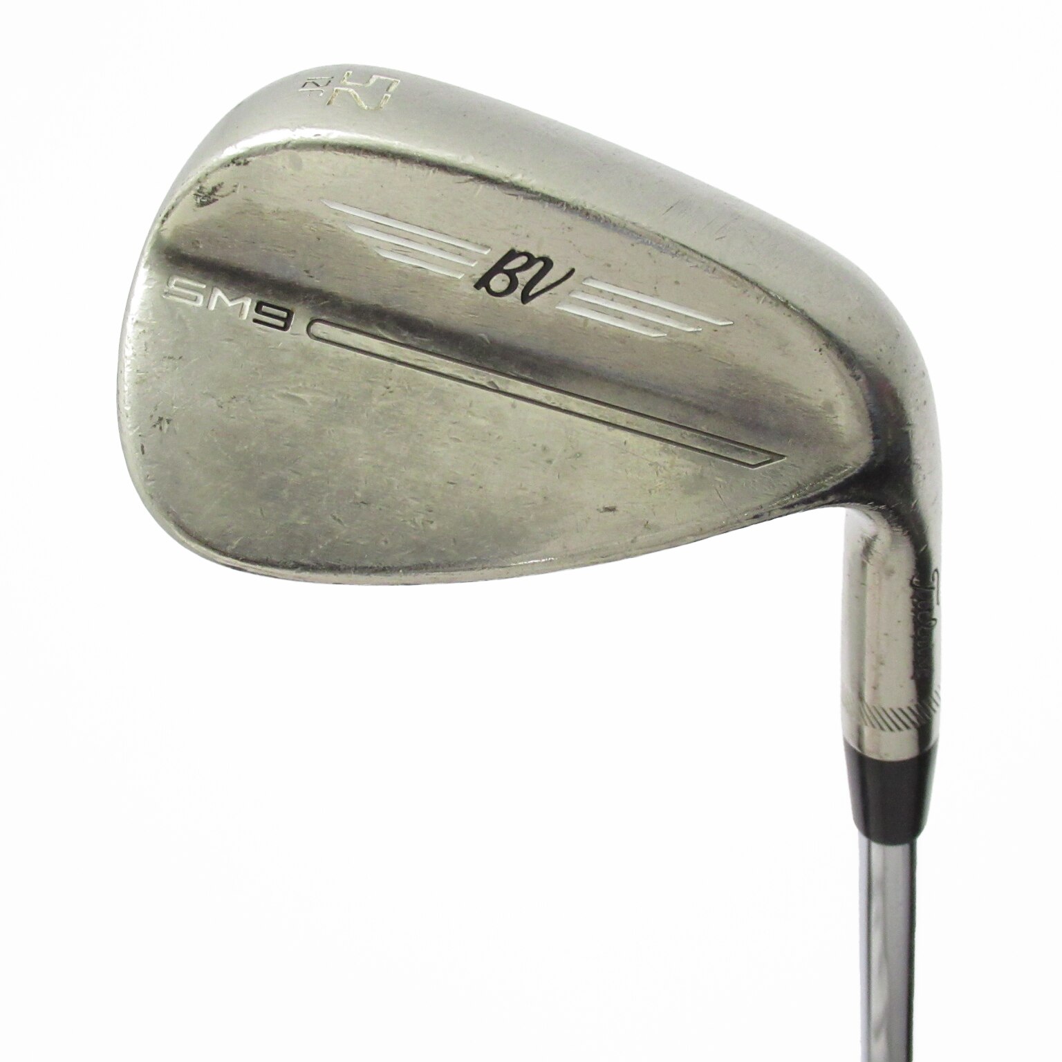 中古】ボーケイ SM9 BRASHED STEEL ウェッジ Dynamic Gold 52-12 WEDGE
