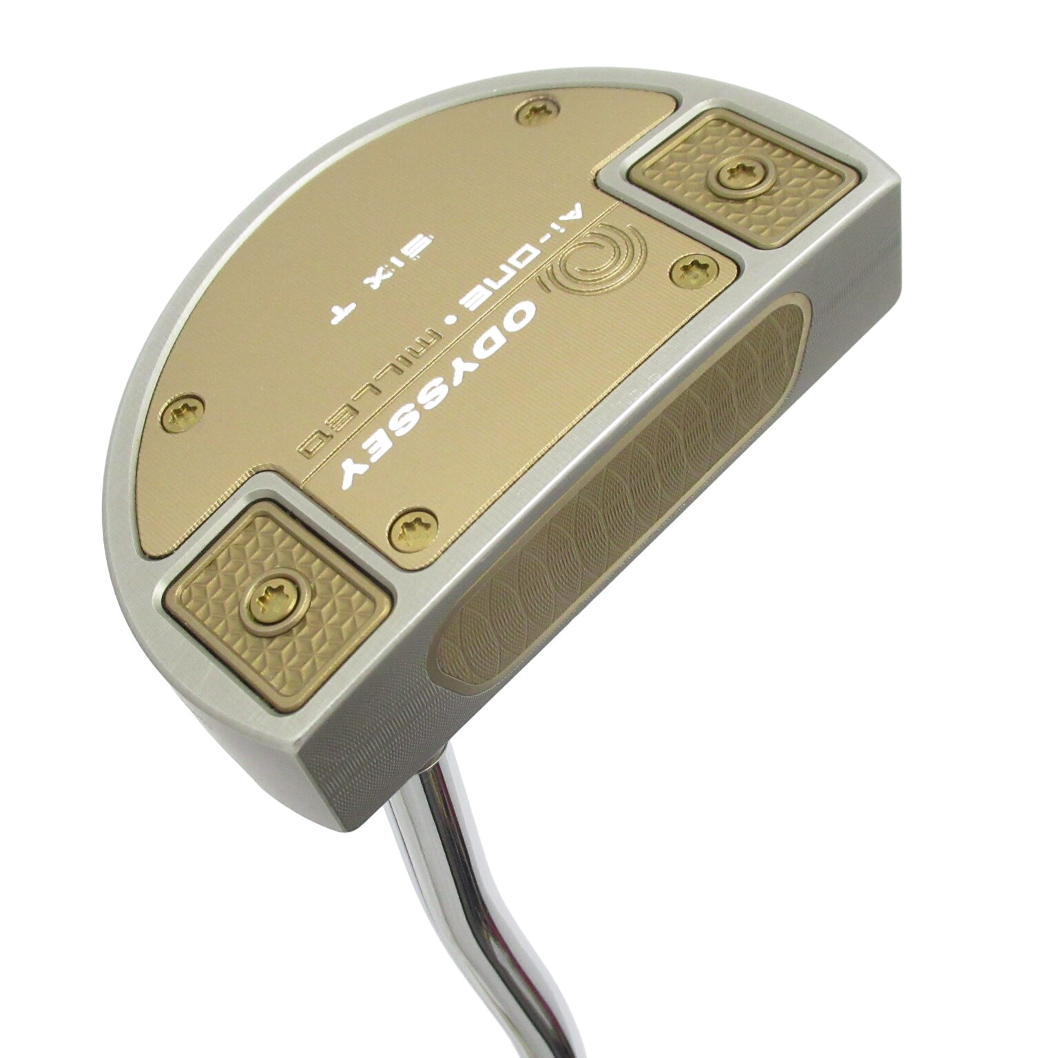 中古】Ai-ONE MILLED SILVER SIX T DB パター スチールシャフト 計測
