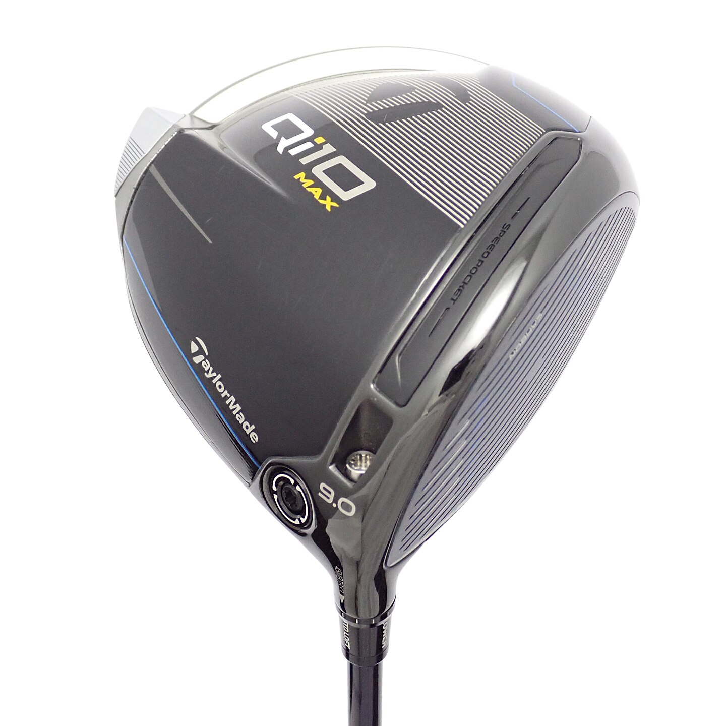 中古良品【Qi10MAX 9.0°】　ドライバー　ヘッドカバー付　テーラーメイド 中古】Qi10 MAX ドライバー (テーラーメイド) Qi10 通販｜GDO中古