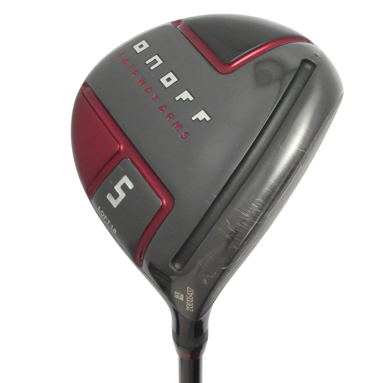 2022年ダイワ赤ONOFF 5W（S）純正シャフトMP-522F 中古】ONOFF FAIRWAY ARMS AKA(2022) フェアウェイウッド SMOOTH KICK