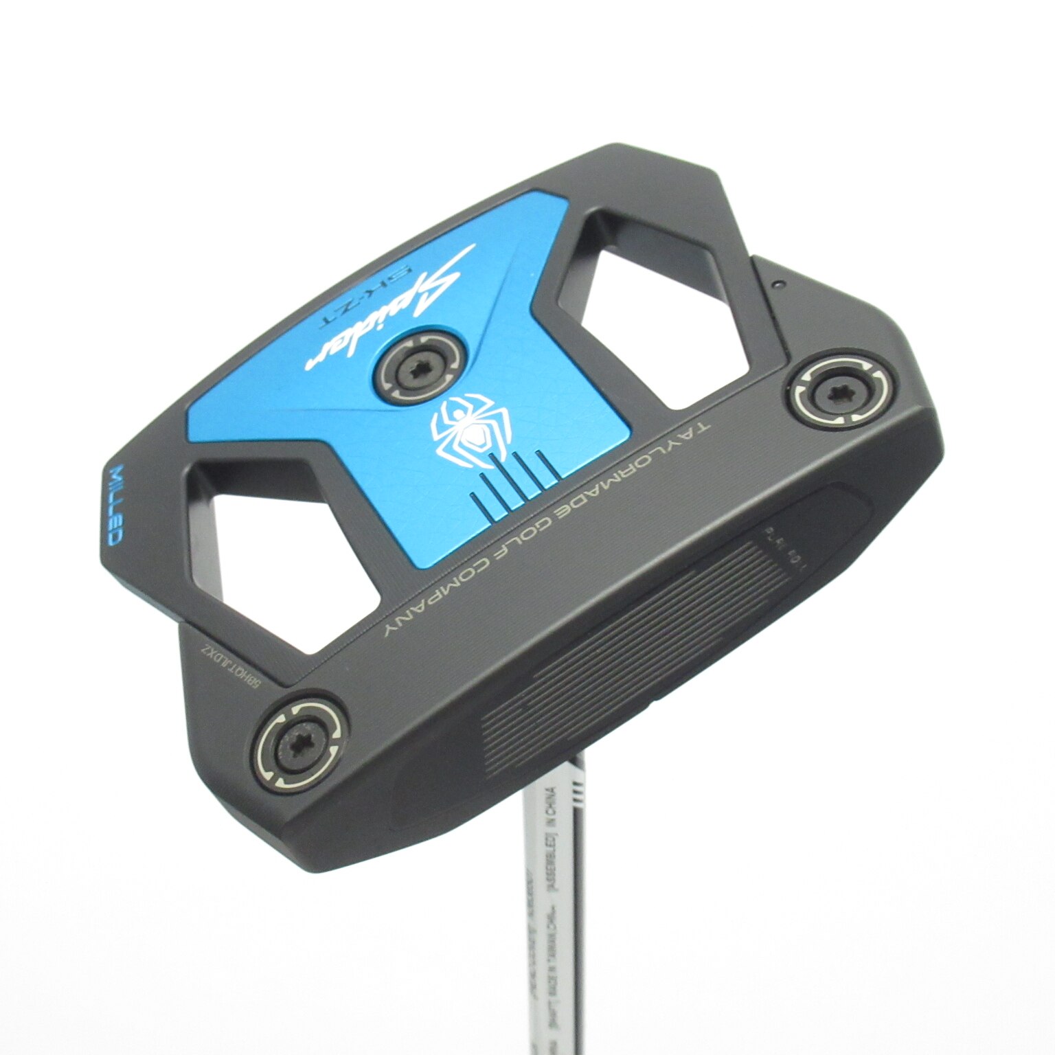 中古】スパイダー ZT ブラック STANDARD パター スチールシャフト 計測