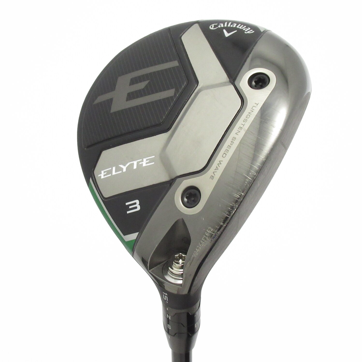 【美品】キャロウェイ エリート チタニウム TENSEI GREEN 5W60S 中古】エリート フェアウェイウッド TENSEI GREEN 60 for Callaway 15