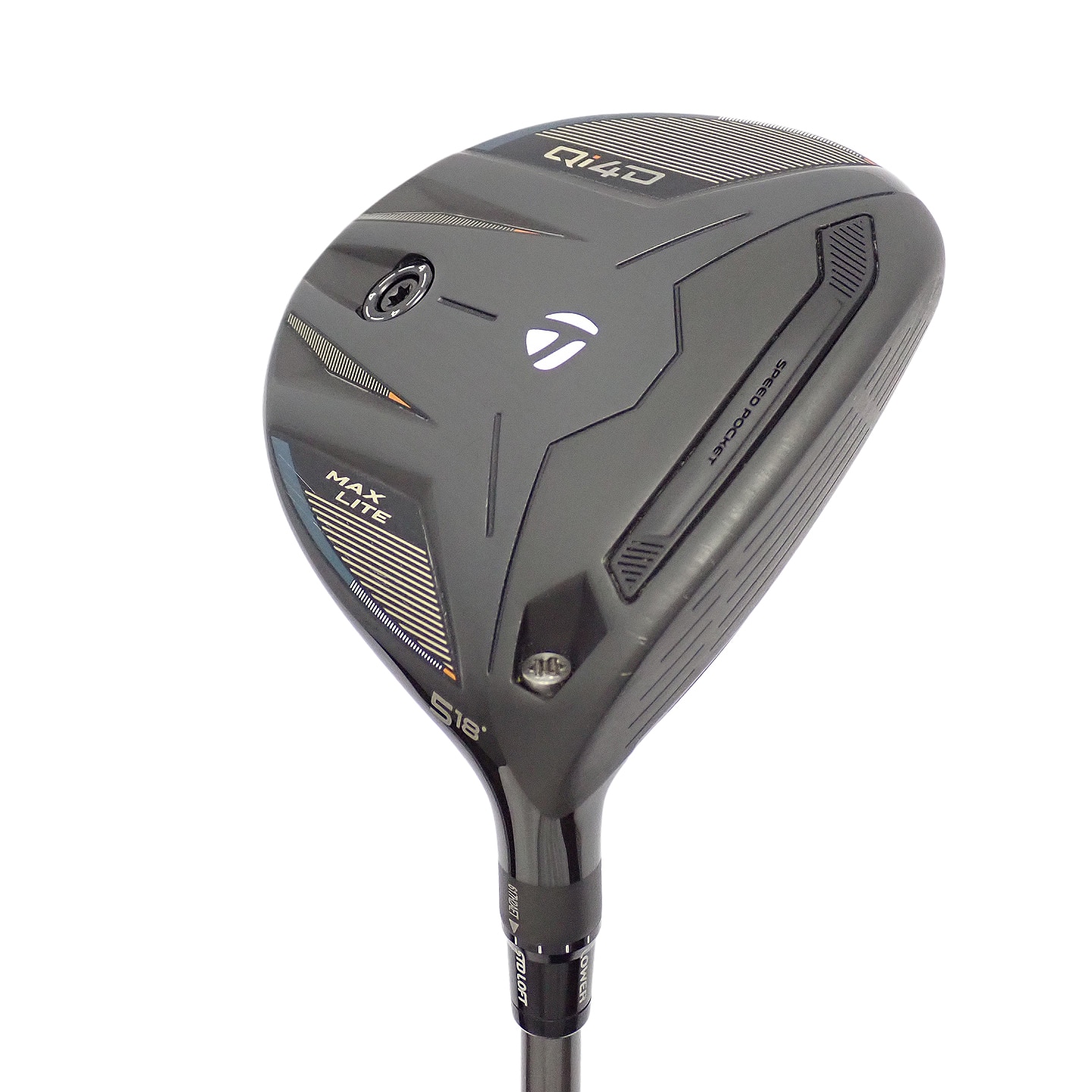 中古】Qi4D MAX LITE フェアウェイウッド REAX 45(2026) 18 R C