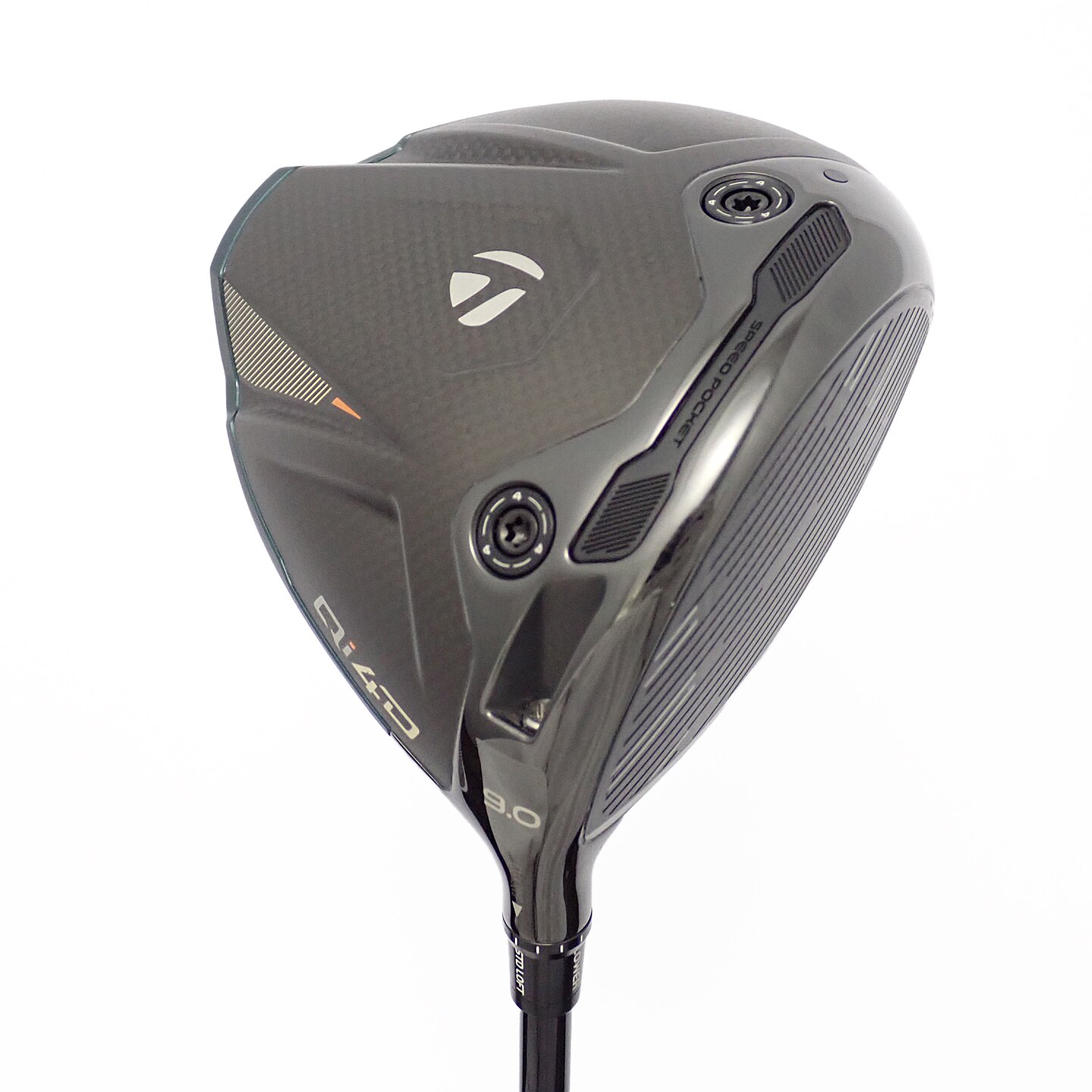 TaylorMade Ｑi4Dドライバー ９度　中古美品 中古】Qi4D ドライバー REAX 60 Mid Rotation BLUE(2026) 9 S BC