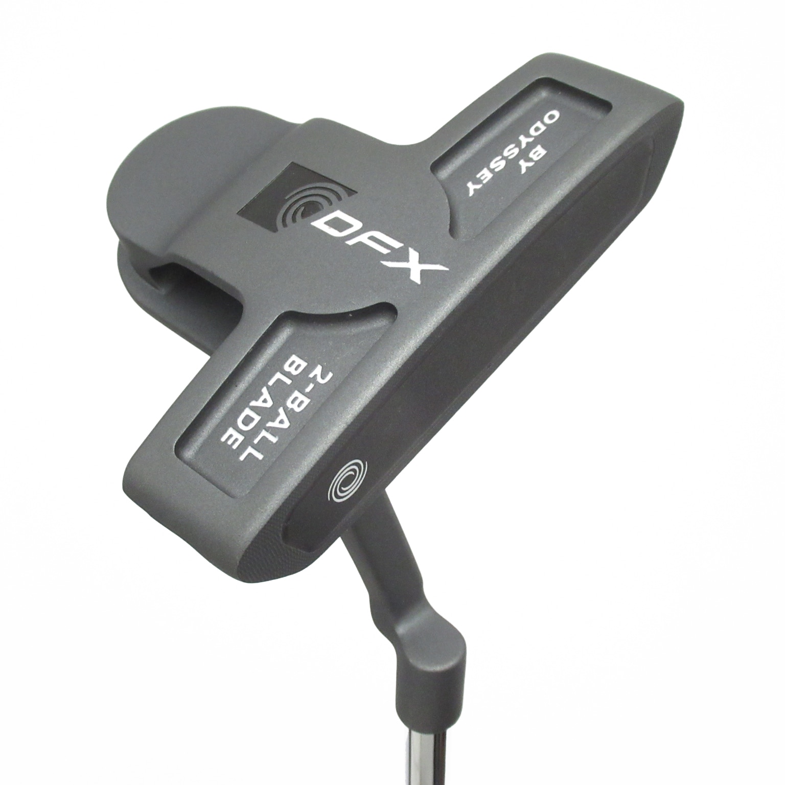 中古】DFX BY ODYSSEY 2-BALL BLADE CH パター スチールシャフト 計測