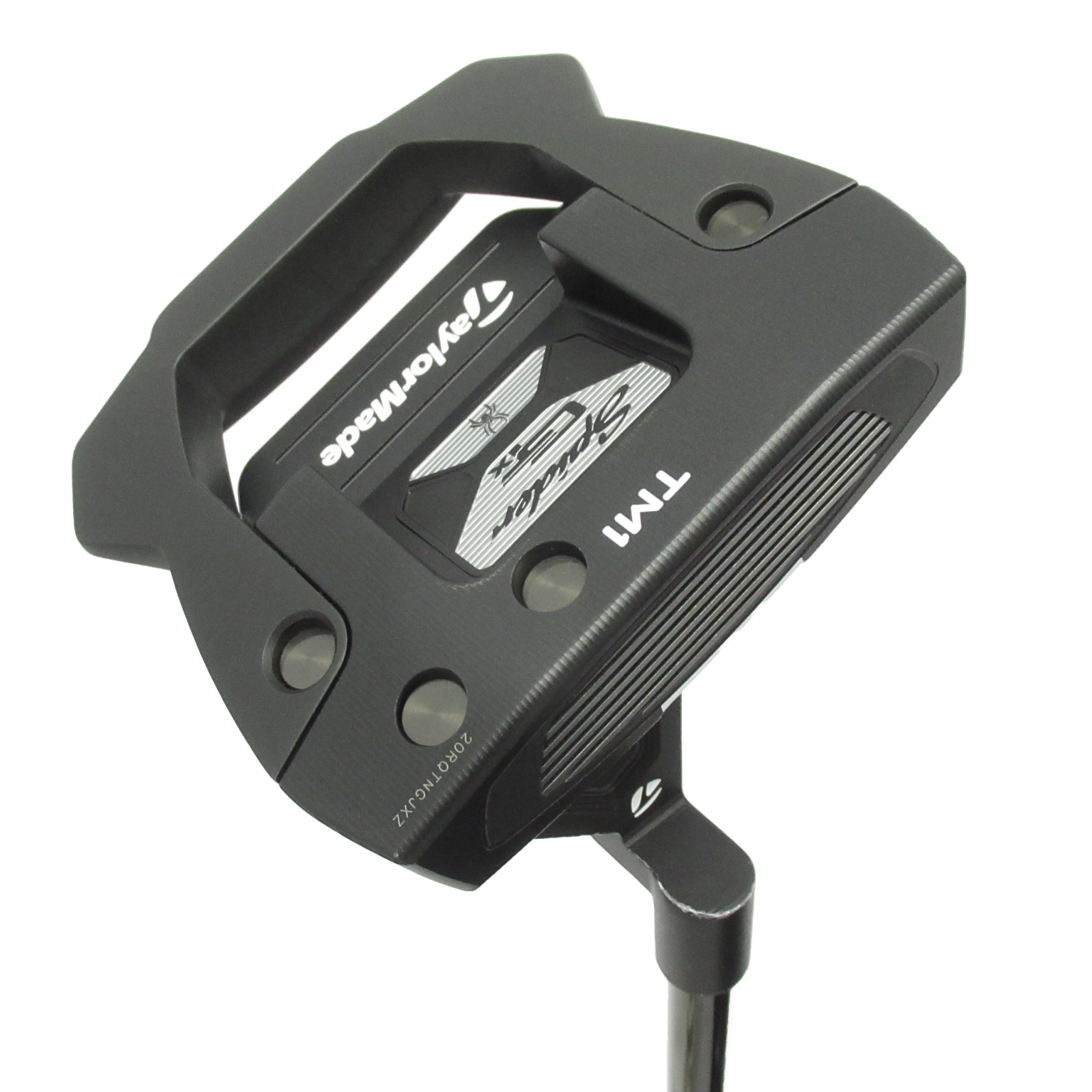 【新品未使用】テーラーメイド Spider GTx TM1 トラスヒール パター 中古】スパイダー GTX トラスヒール BLACK TM1 パター スチール