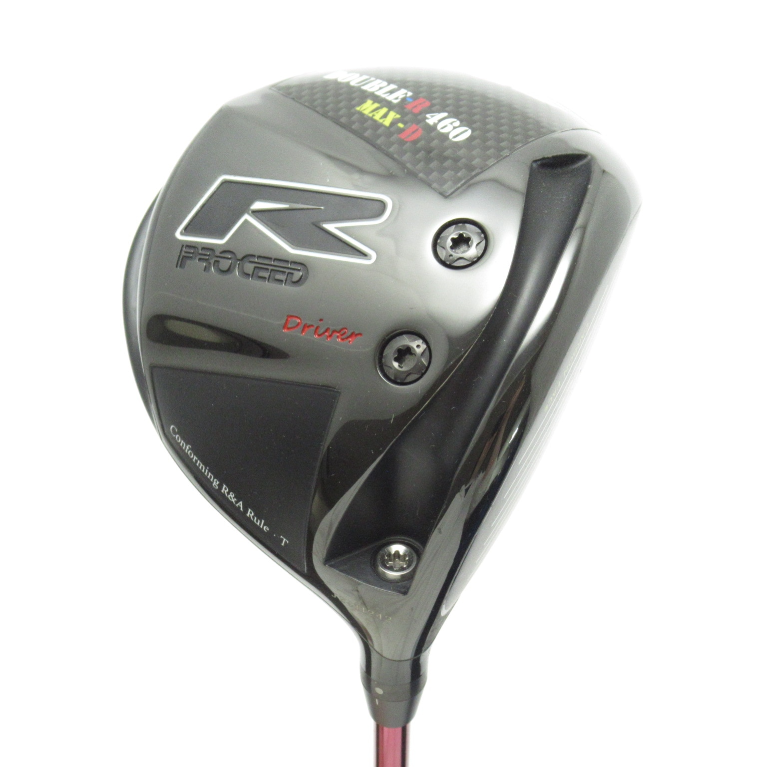 中古】PROCEED DOUBLE-R 460 MAX-D ドライバー カーボンシャフト 10.5