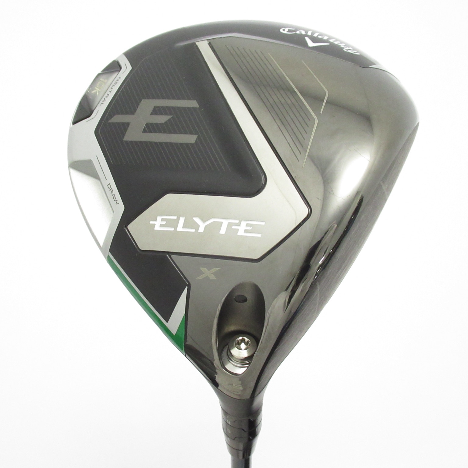 美品中古｜エリートドライバー10.5度ELYTE｜ベンタス5S50｜キャロウェイ 中古】エリート X 10K ドライバー VENTUS GREEN 5 for Callaway 10.5