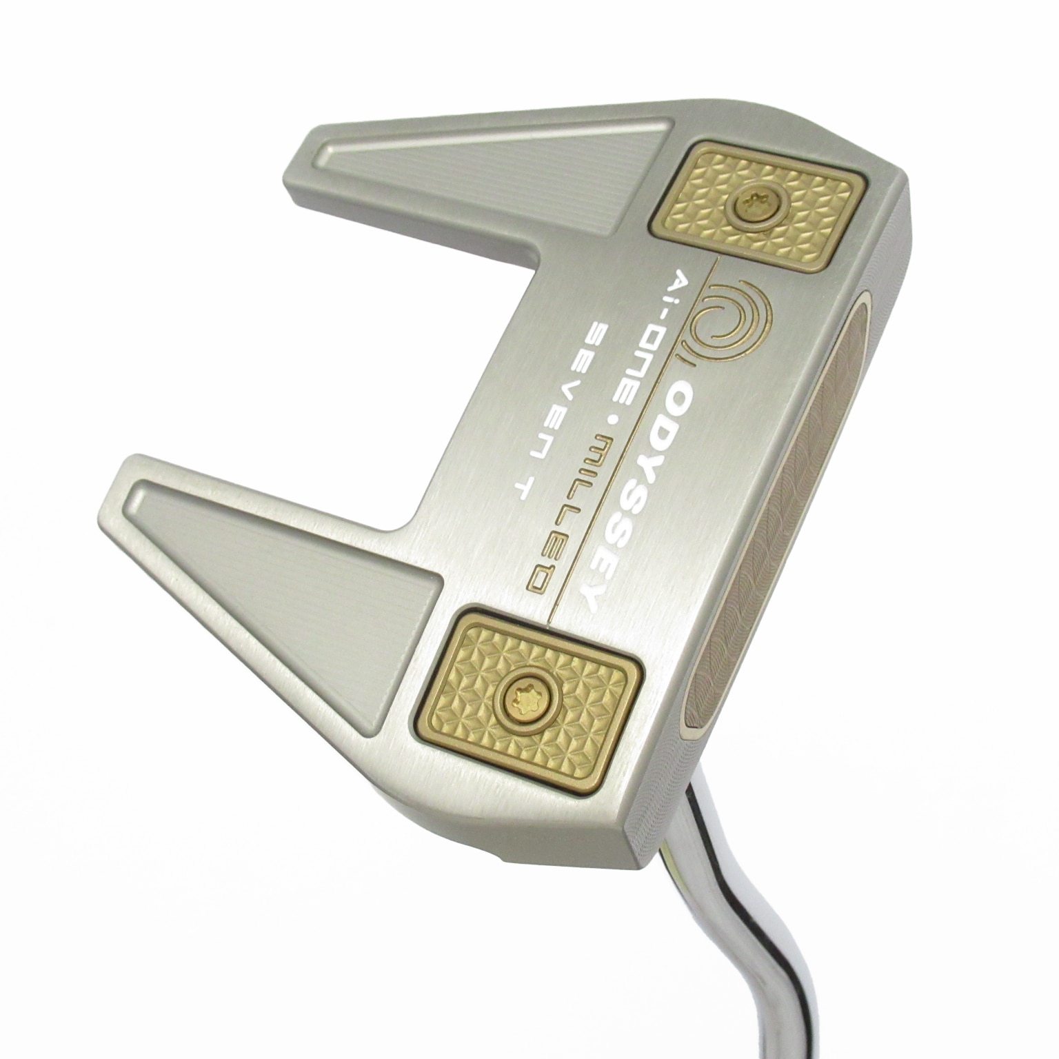 中古】Ai-ONE MILLED SILVER SEVEN T DB パター スチールシャフト 計測