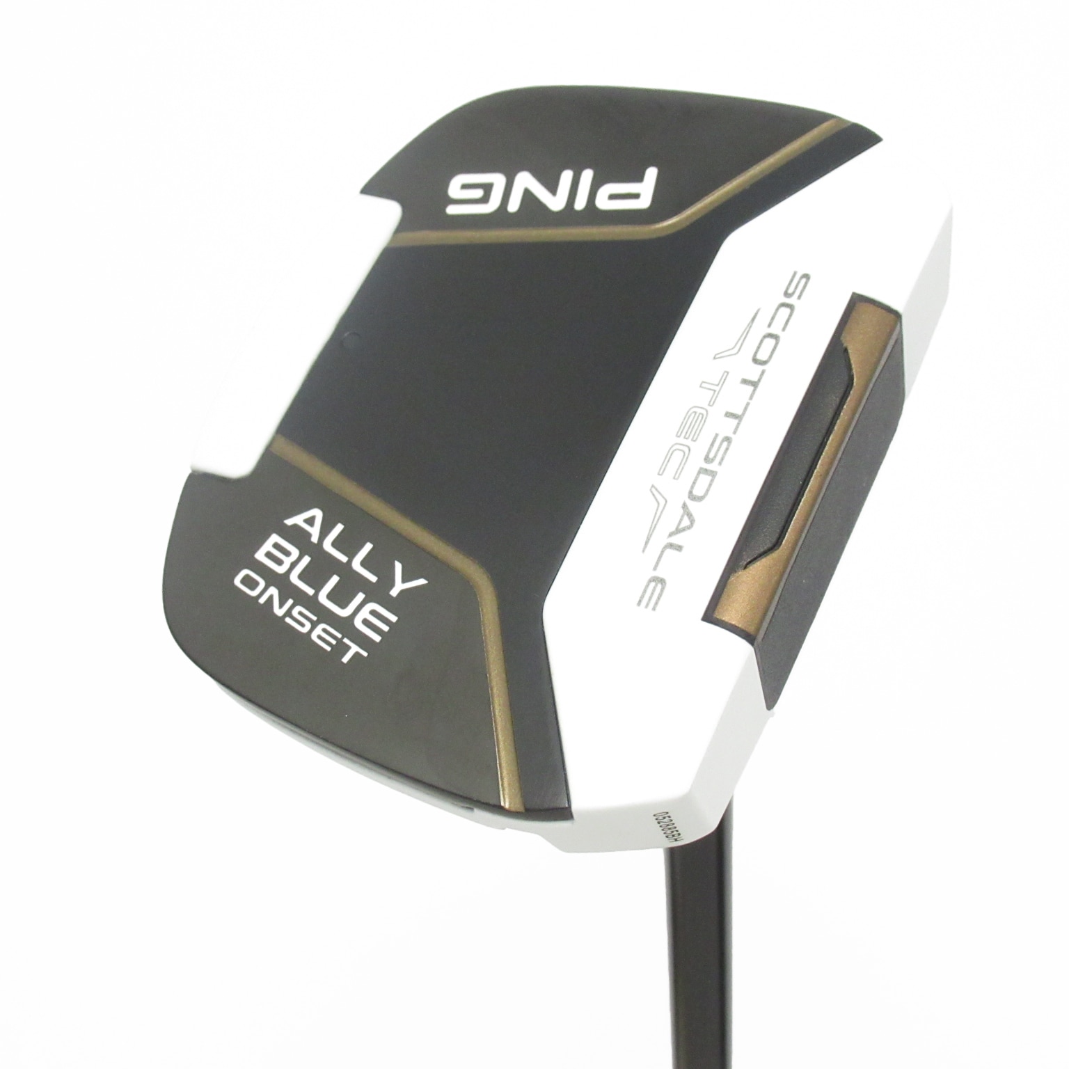 PING スコッツデール TEC ALLY BLUE ONSET パター 中古】スコッツデール TEC ALLY BLUE ONSET パター スチールシャフト