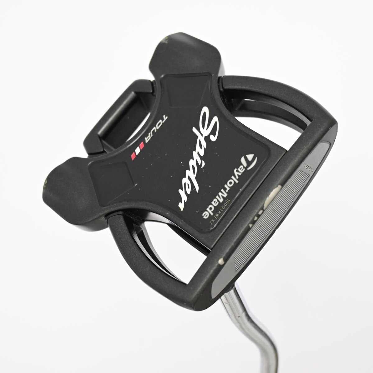 テーラーメイド SPIDER TOUR BLACK 2020 スチールシャフト 中古】SPIDER TOUR BLACKﾀﾞﾌﾞﾙﾍﾞﾝﾄ 2020 パター スチールシャフト 計測