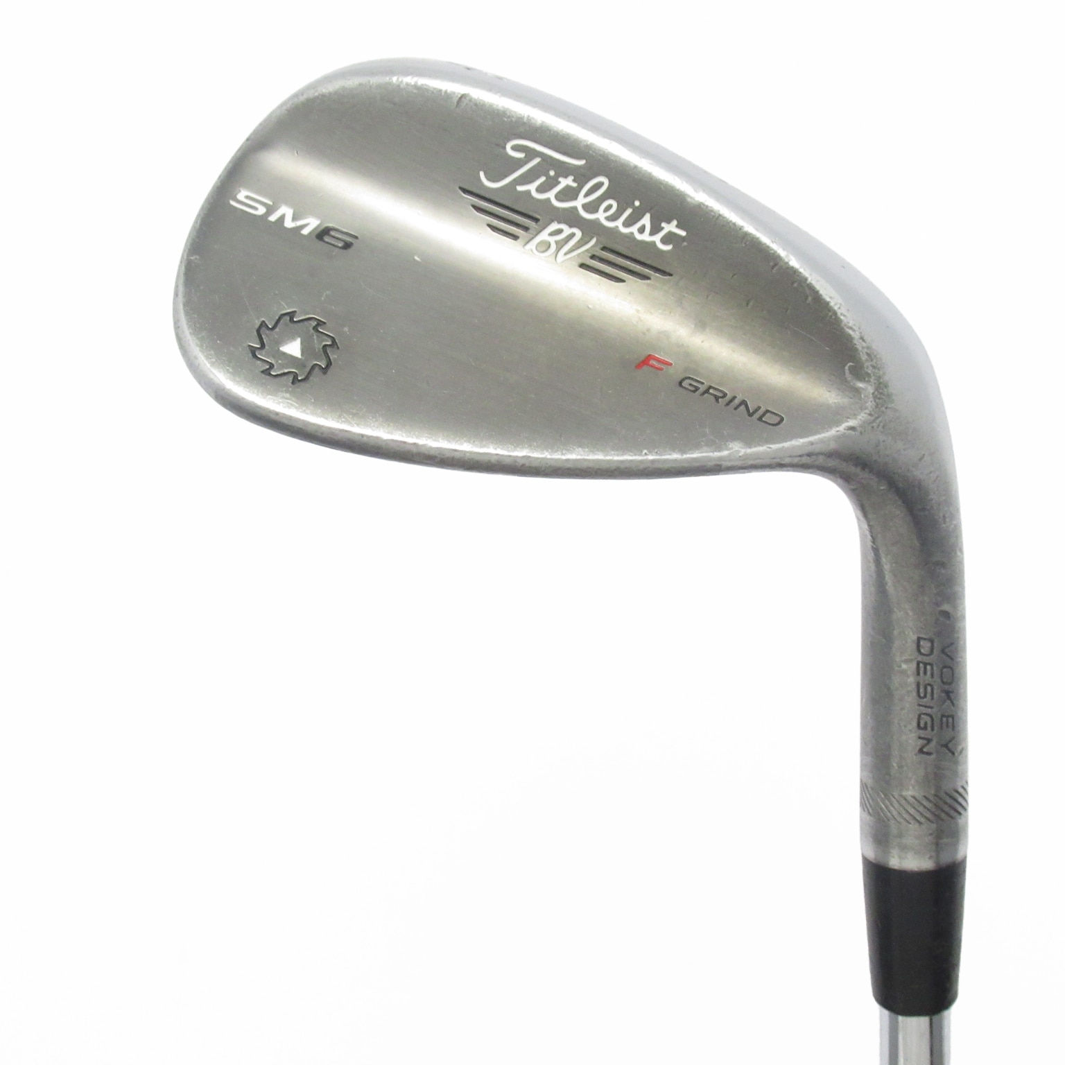 中古】Vokey SM6 スティールグレイ F GRIND ウェッジ スチールシャフト