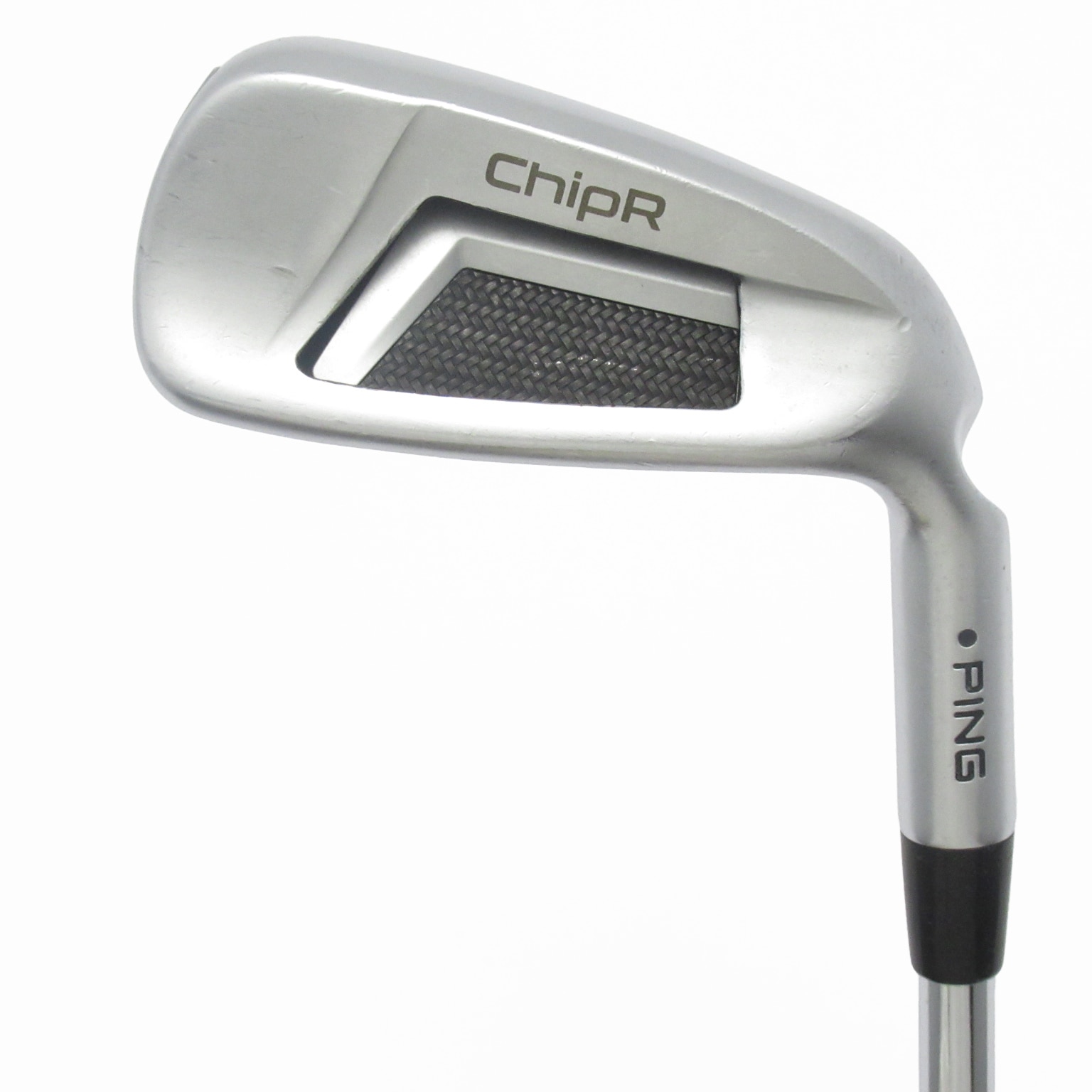 【美品】PING chipR シルバーアイアン ウェッジ 中古】ChipR ハイドロパールクローム仕上げ ウェッジ Z-Z115 38.5 設定