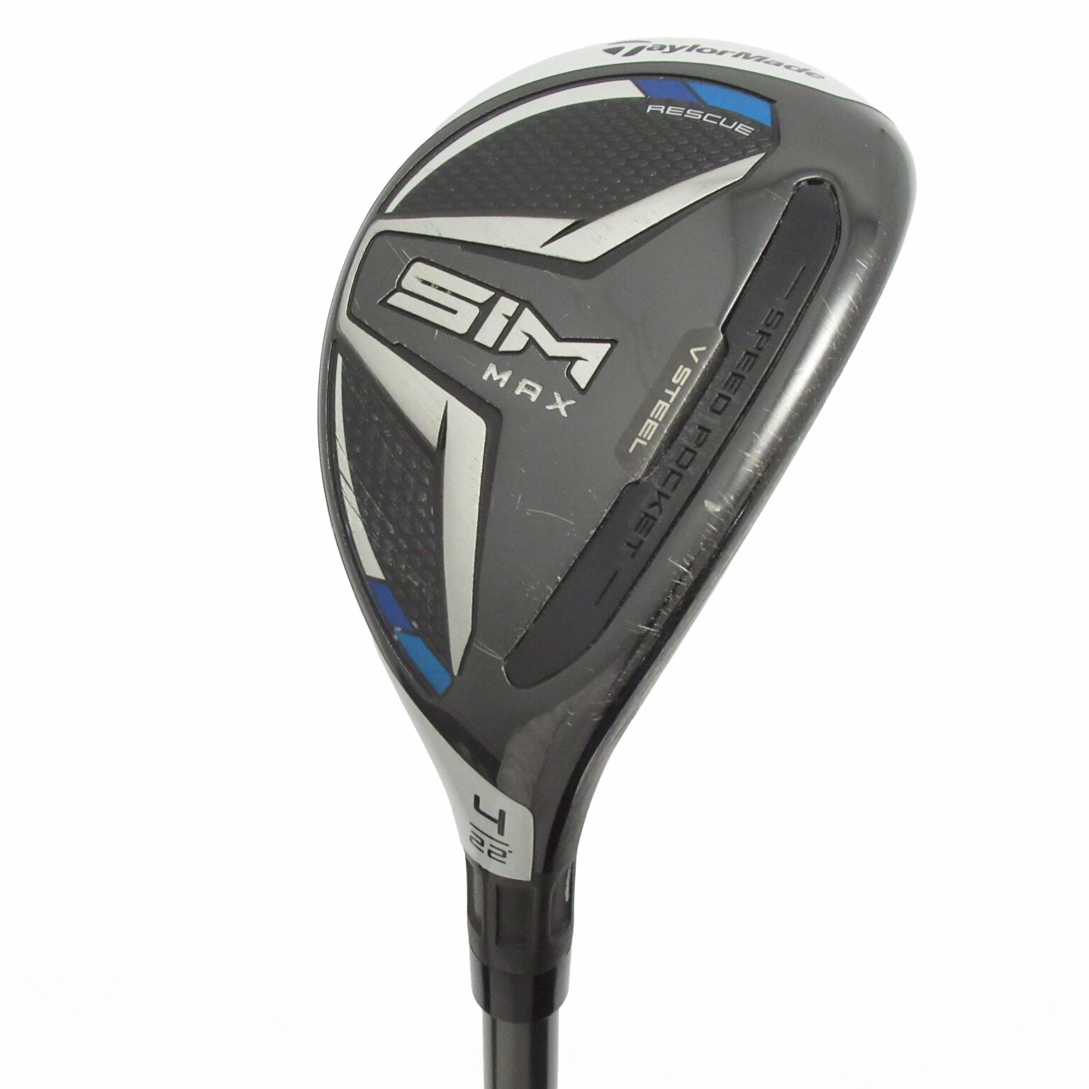 TaylorMade Tensei TM 60 ユーティリティクラブ 中古】SIM マックス レスキュー ユーティリティ TENSEI BLUE TM60 22 S