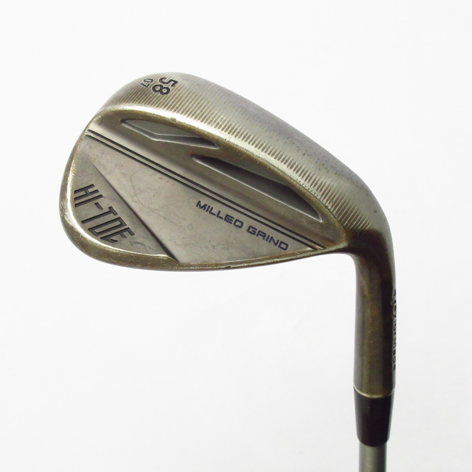 中古】ミル グラインド HI-TOE3 ウェッジ (テーラーメイド) ミルド