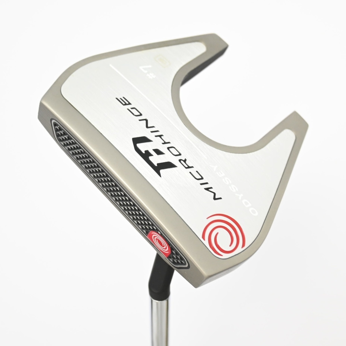 Odyssey Microhinge #7 パター レフティー美品 中古】MICROHINGE #7 S パター スチールシャフト 計測項目外 計測項目