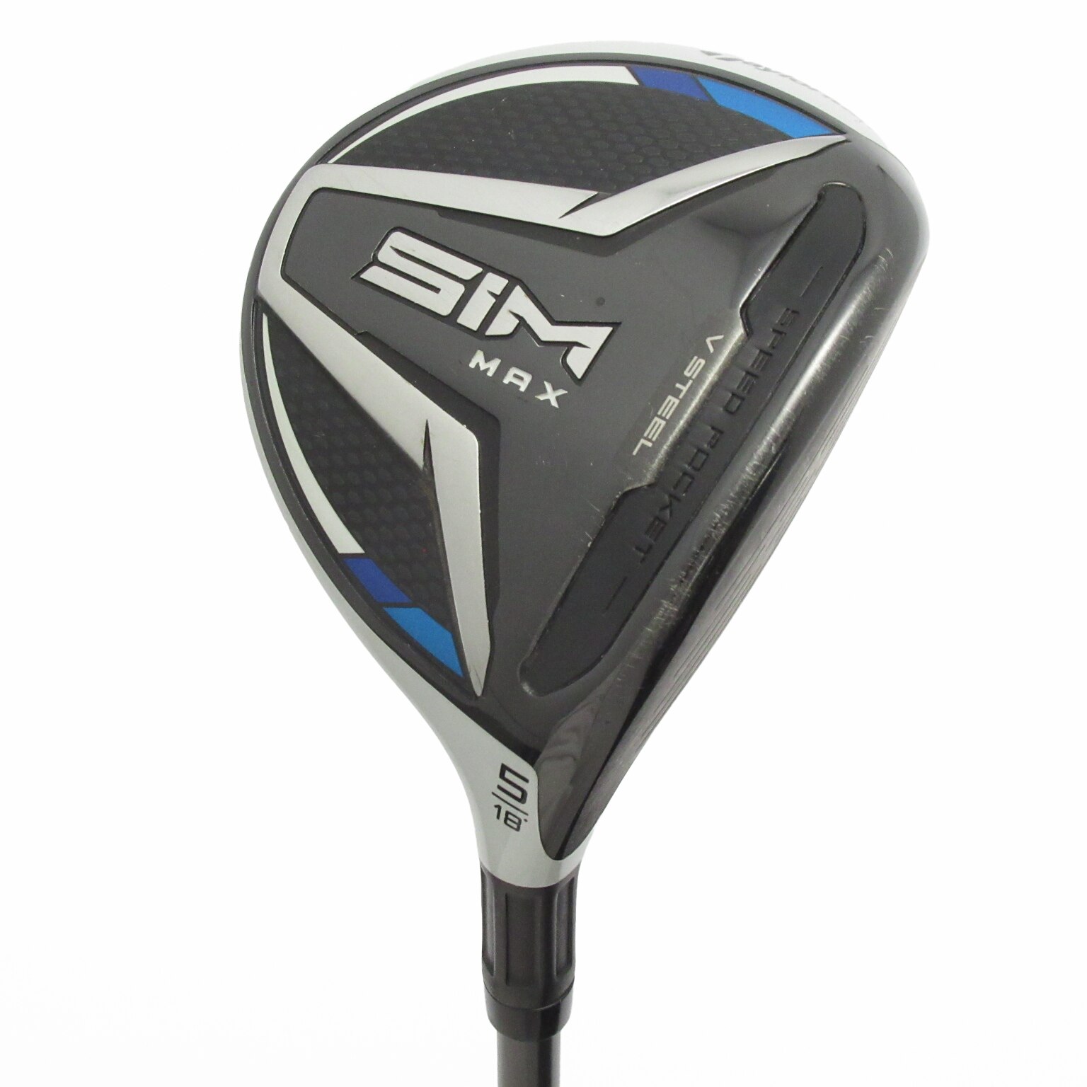 TaylorMade SIM MAX 5w テンセイ/TM50S 中古】SIM マックス フェアウェイウッド TENSEI BLUE TM50 18 SR C