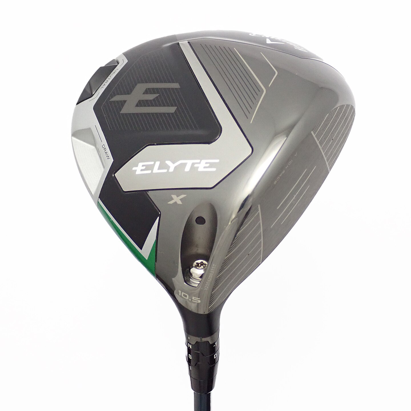美品中古｜エリートドライバー10.5度ELYTE｜ベンタス5S50｜キャロウェイ 中古】エリート X ドライバー VENTUS GREEN 5 for Callaway 10.5 R C