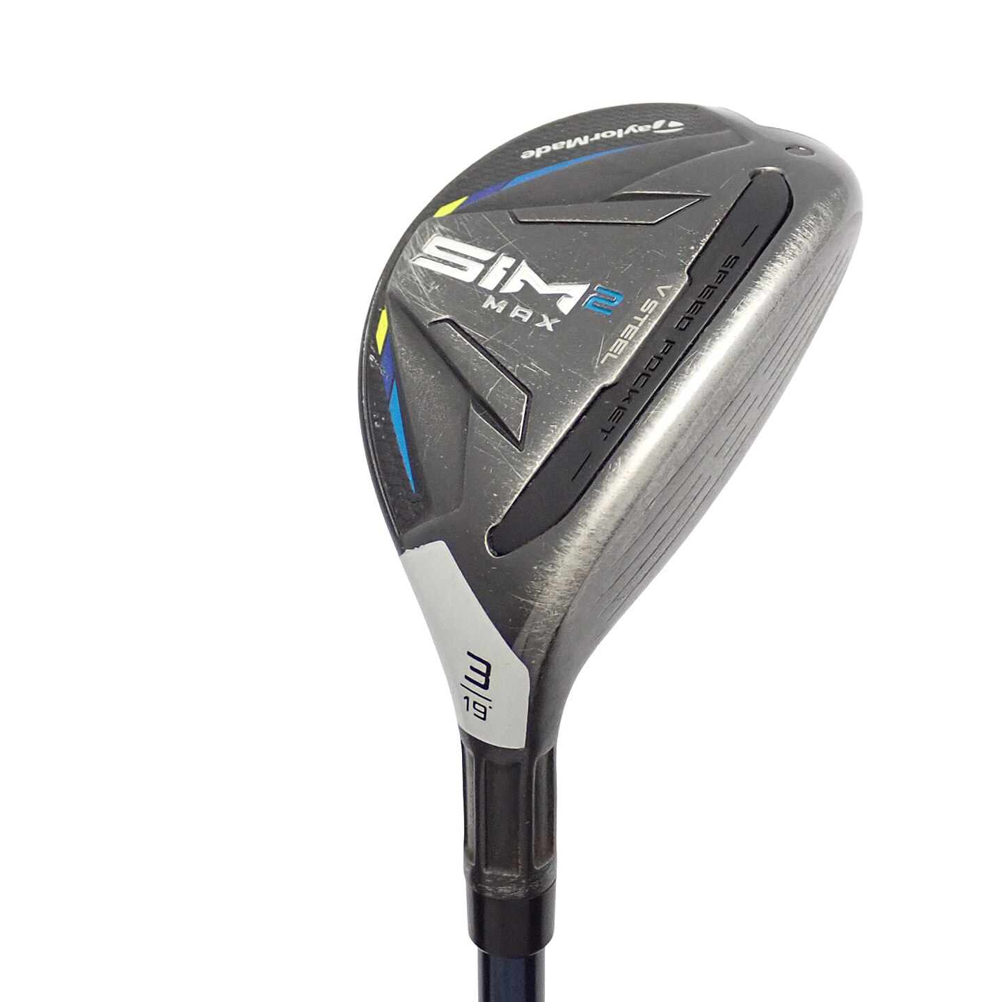 SIM2 MAX 5U テーラーメイド ユーティリティ TM60SブルーHC付き 中古】SIM2 マックス レスキュー ユーティリティ TENSEI BLUE TM60