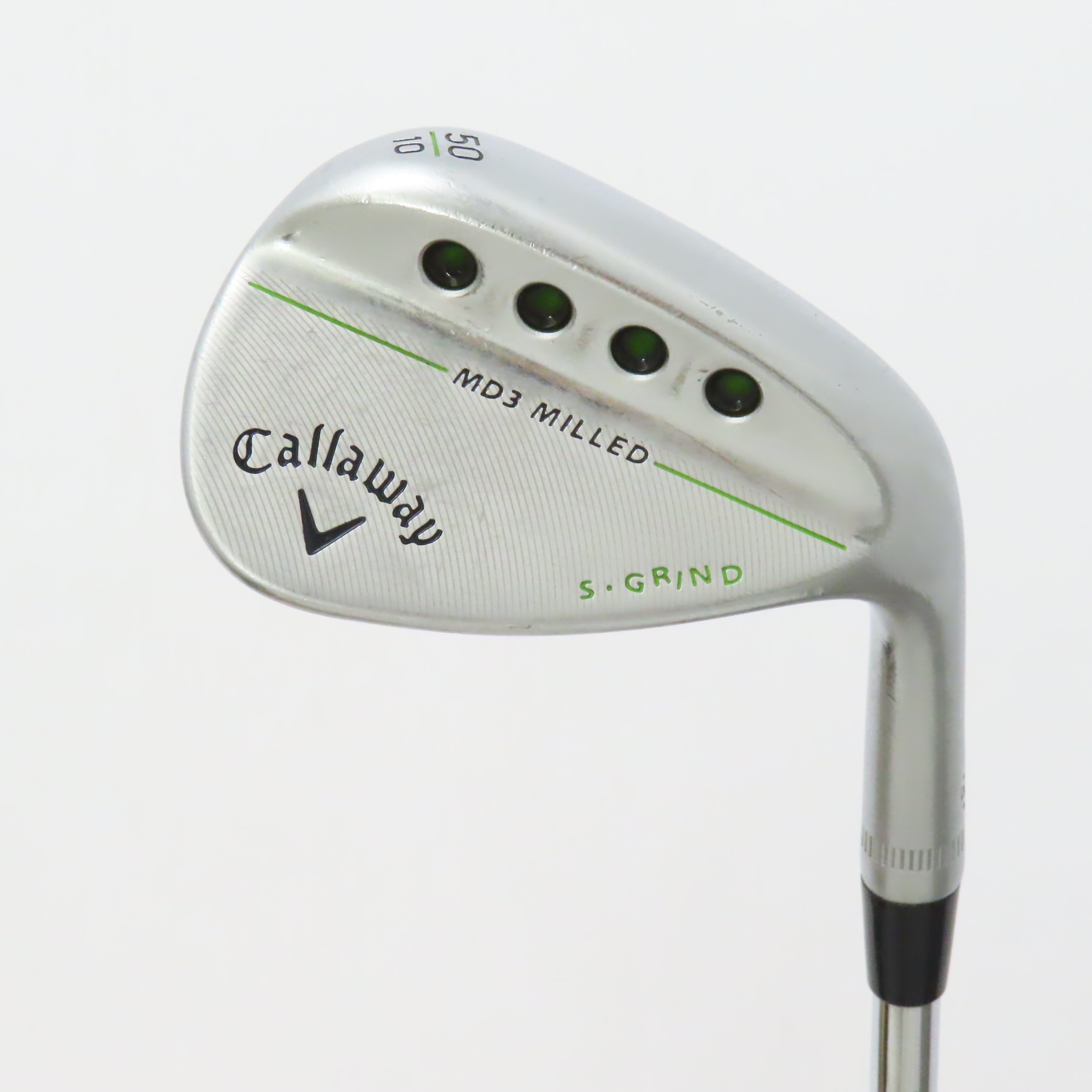中古】MD3 MILLED ウェッジ スチールシャフト 50-10 判別不能 CD
