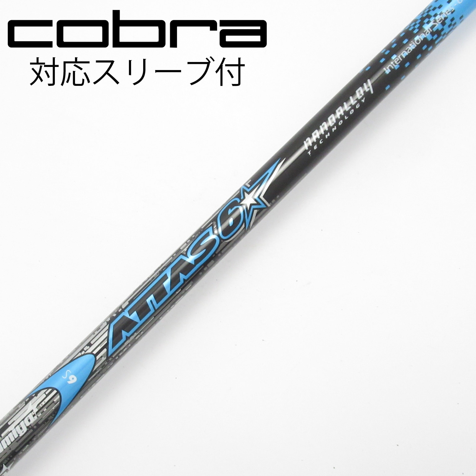 中古】ATTAS 6☆ ドライバー用_スリーブ付 ATTAS 6☆ 6 S C(シャフト