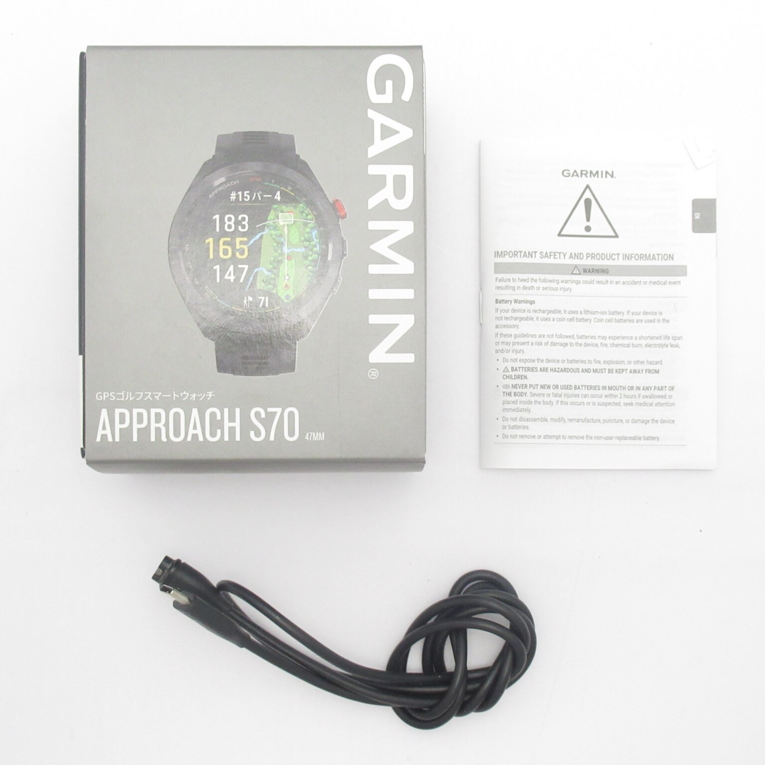 中古】Approach S70 47mm - - - C(パーツ)|GARMIN(ガーミン)の通販