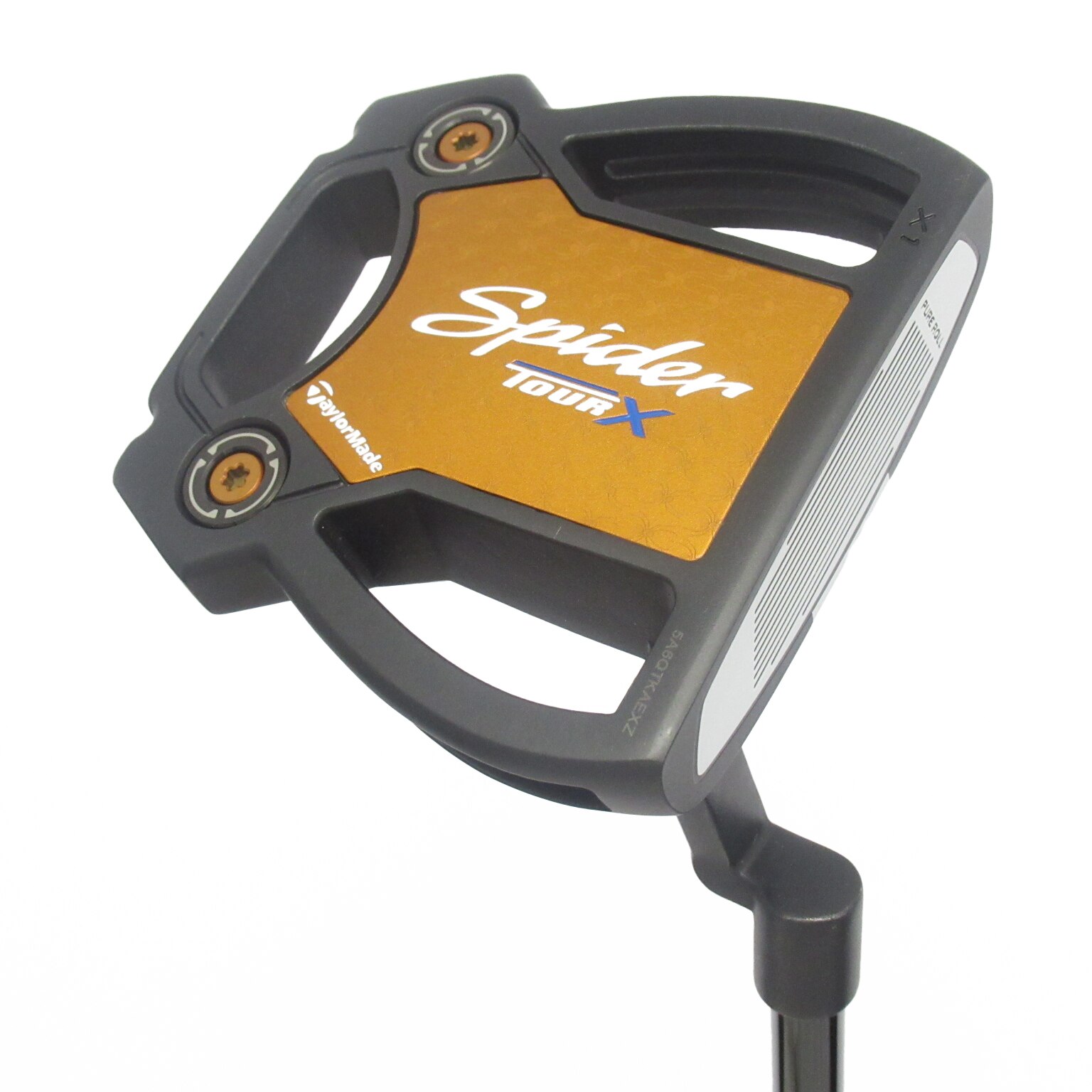 中古】SPIDER TOUR X TruePath クランクネック BLACK パター スチール