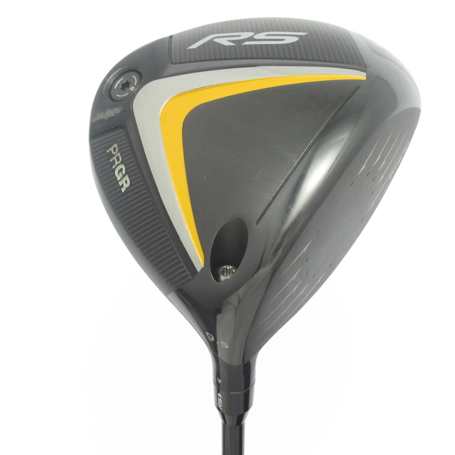 中古】RS JUST ドライバー Diamana FOR PRGR BLACK 9.5 S C(ドライバー