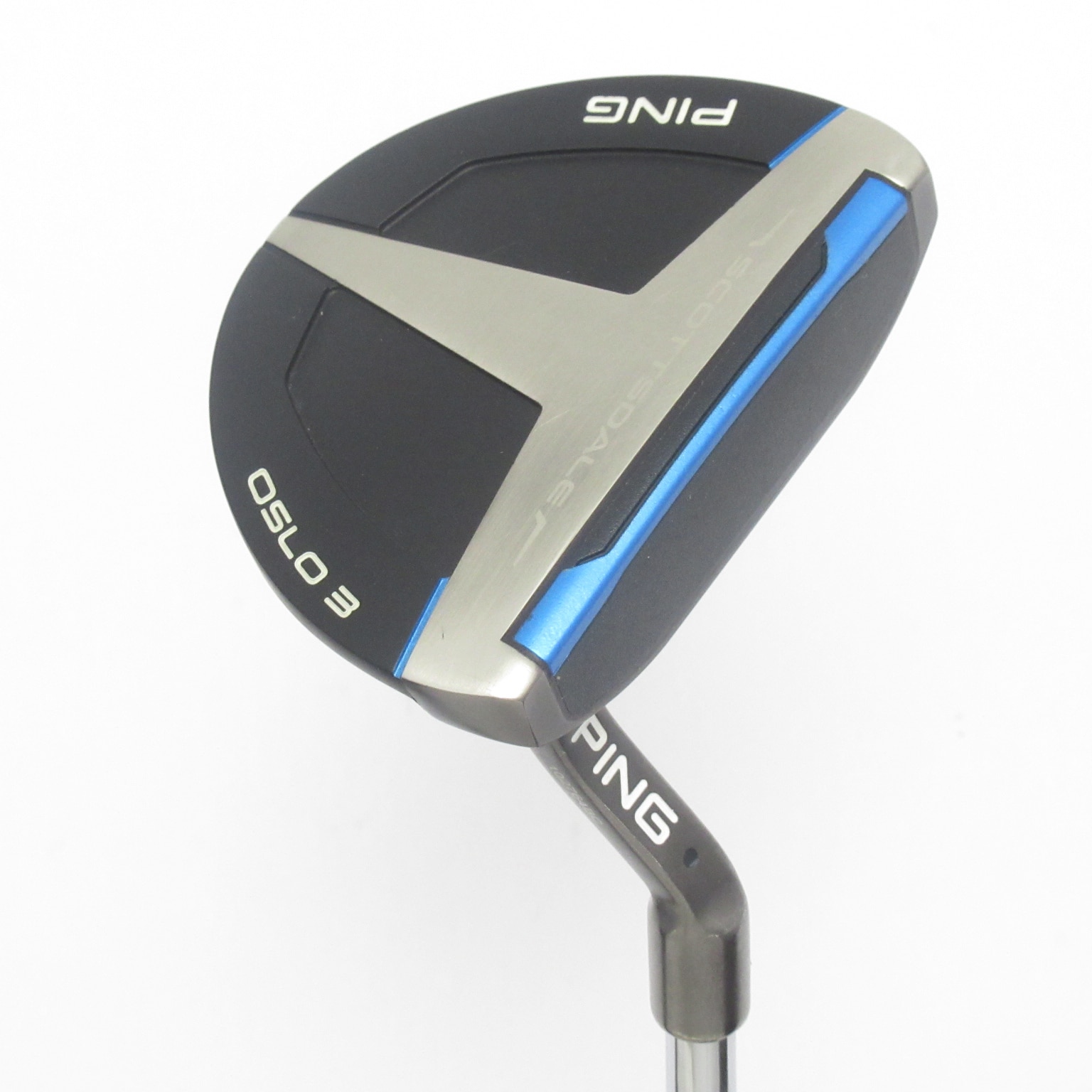 PING スコッツデールOSLO 3 中古】スコッツデール オスロ 3(2025) パター スチールシャフト 計測