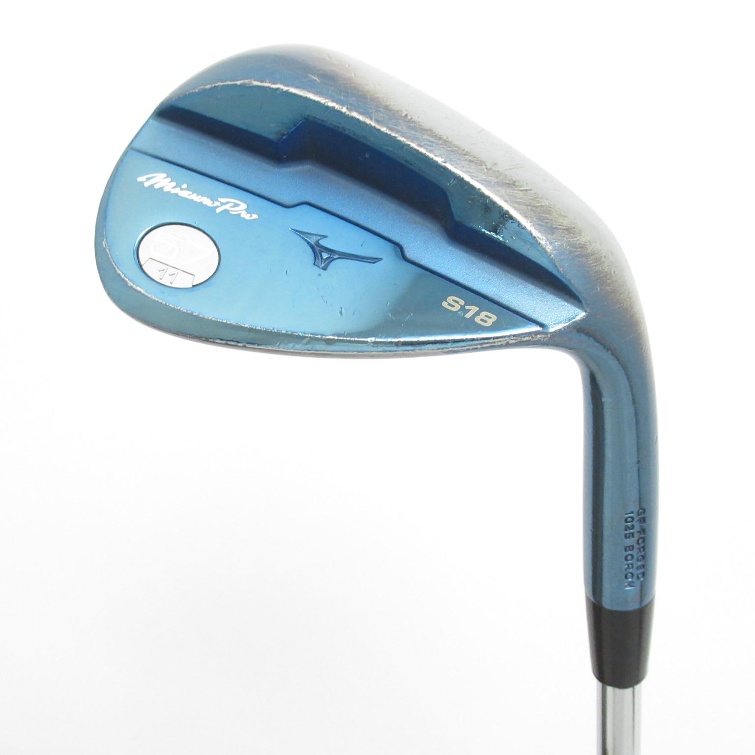 中古】MizunoPro S18 BLUE ウェッジ KBS TOUR V110 57-11 S CD