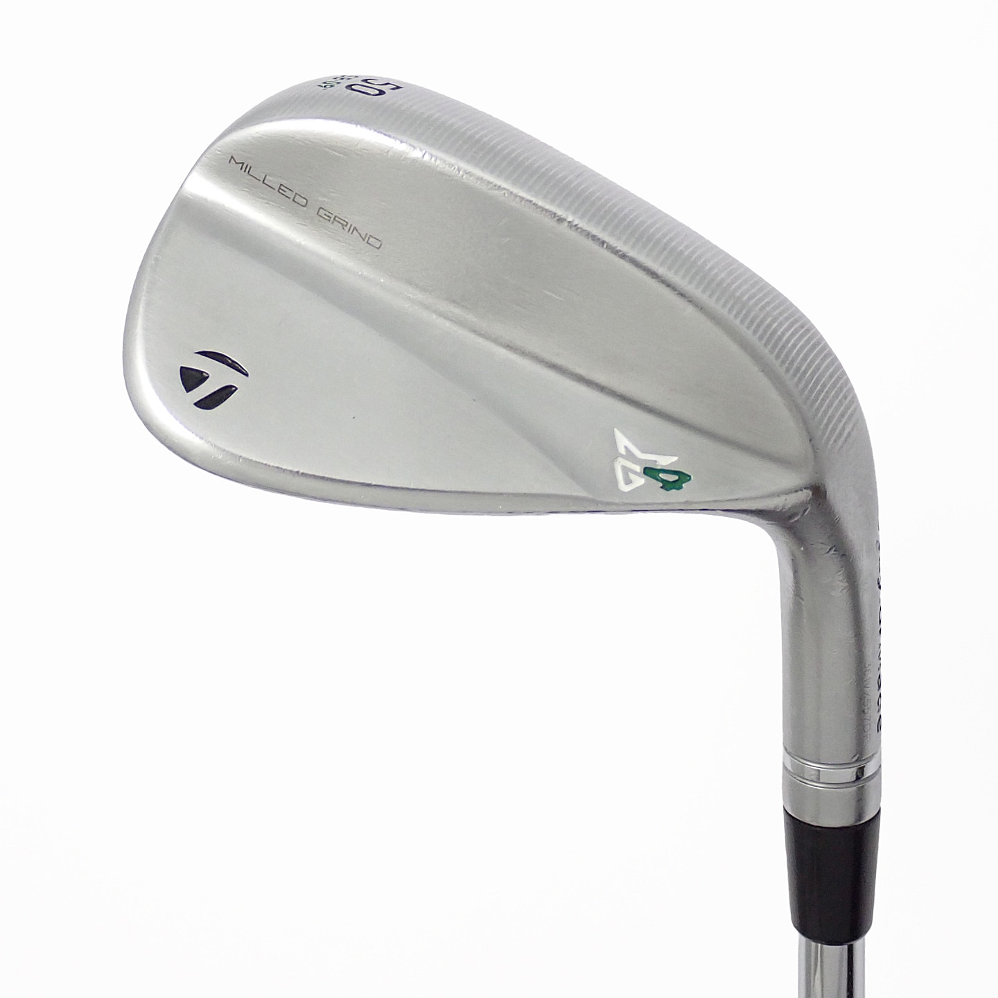 中古品TaylorMade MILLED GRIND 4 50度 SB-09 中古】ミルドグラインド4 ウェッジ スチールシャフト 50-09 判別不能