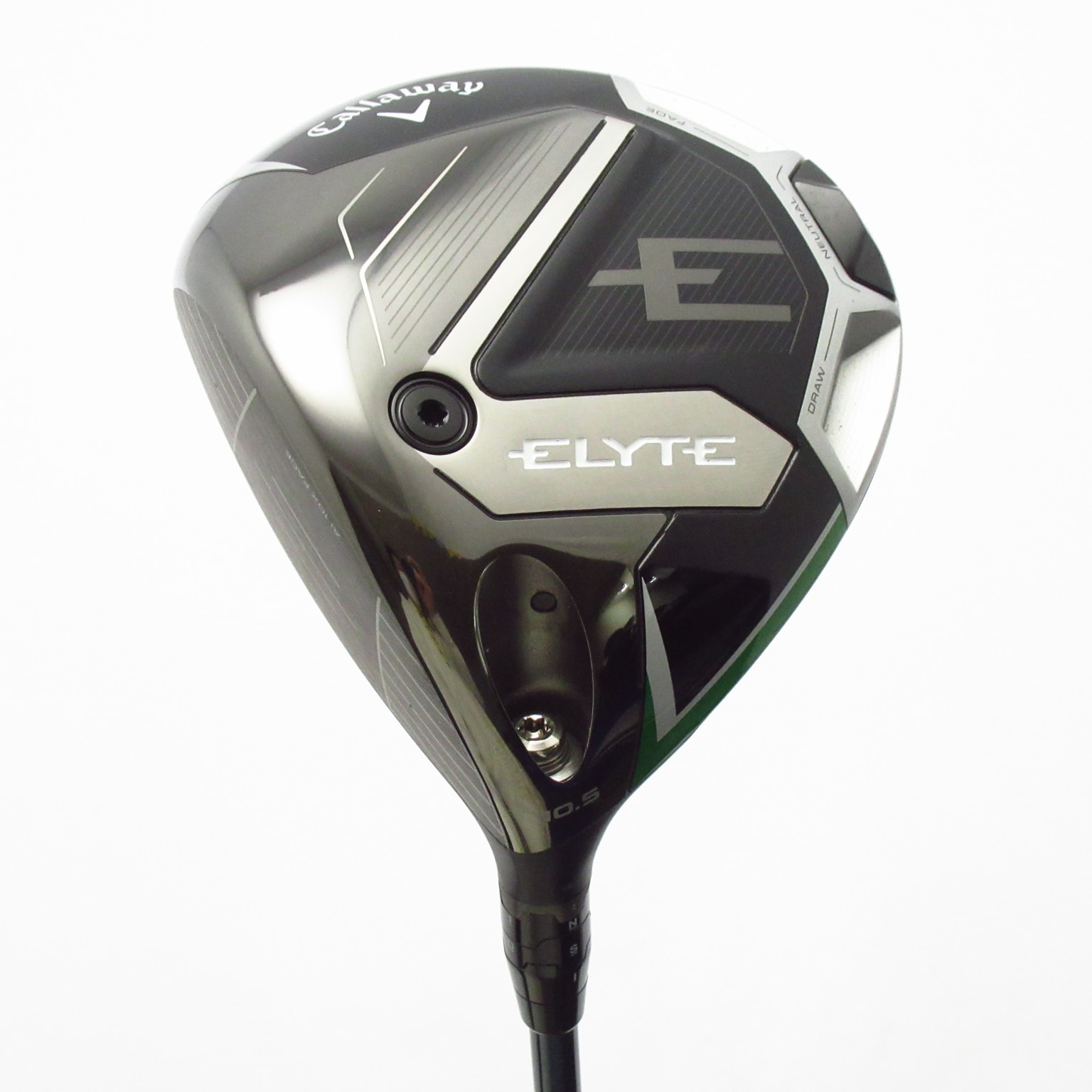 美品中古｜エリートドライバー10.5度ELYTE｜ベンタス5S50｜キャロウェイ 中古】エリート ドライバー VENTUS GREEN 5 for Callaway 10.5 S C
