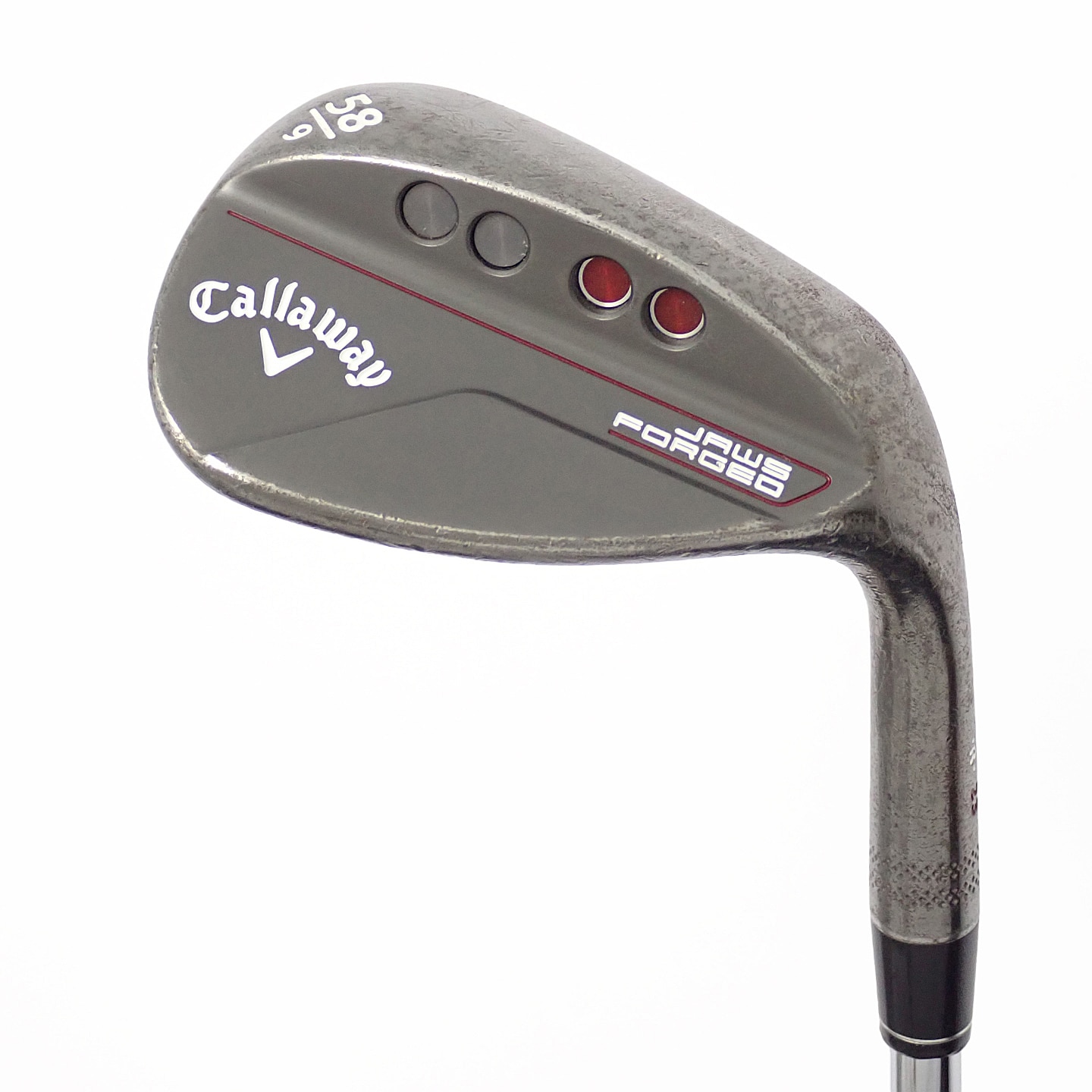 中古】JAWS FORGED チャコールブラック仕上げ ウェッジ N.S.PRO MODUS3