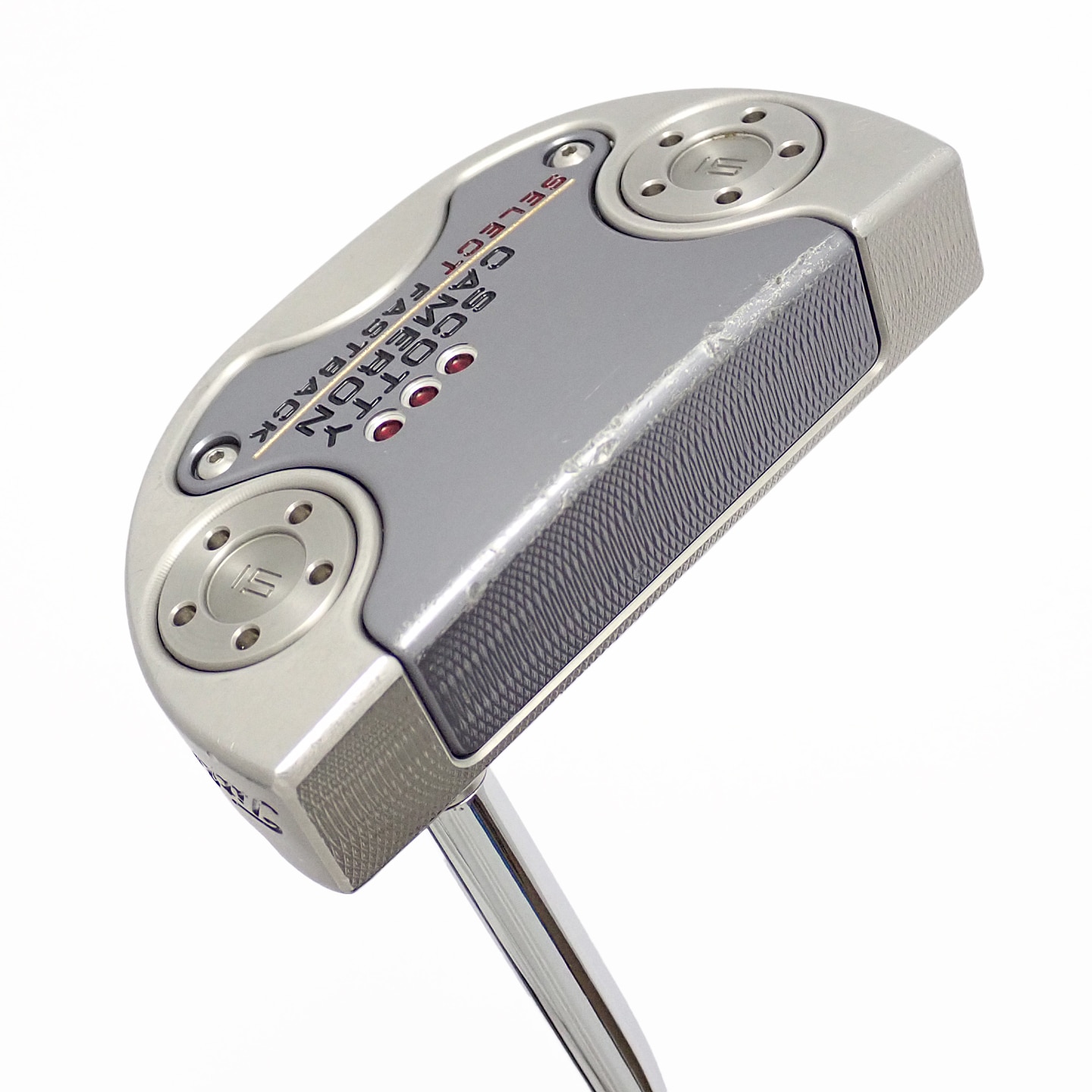 未使用品　スコッティキャメロン　セレクト　2018 ファストバック 中古】セレクト ファストバック 2018 パター スチールシャフト 計測