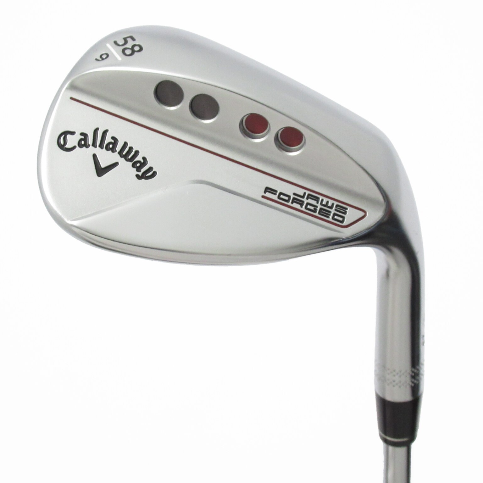 中古】JAWS FORGED クロムメッキ仕上げ ウェッジ N.S.PRO 950GH neo 58