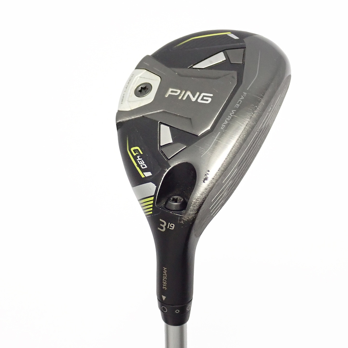 ●レアロフト　日本仕様●Ping G430 HL ユーティリティ 7u ヘッド 中古】G430 HL ハイブリッド ユーティリティ Speeder NX 45 19 設定無