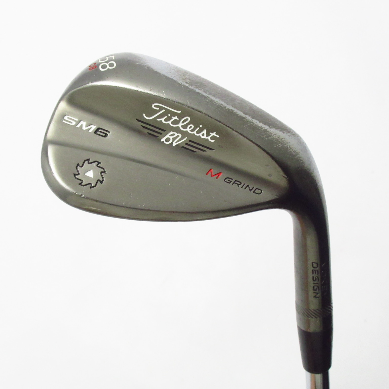 中古】Vokey SM6 スティールグレイ M GRIND ウェッジ Dynamic Gold 58