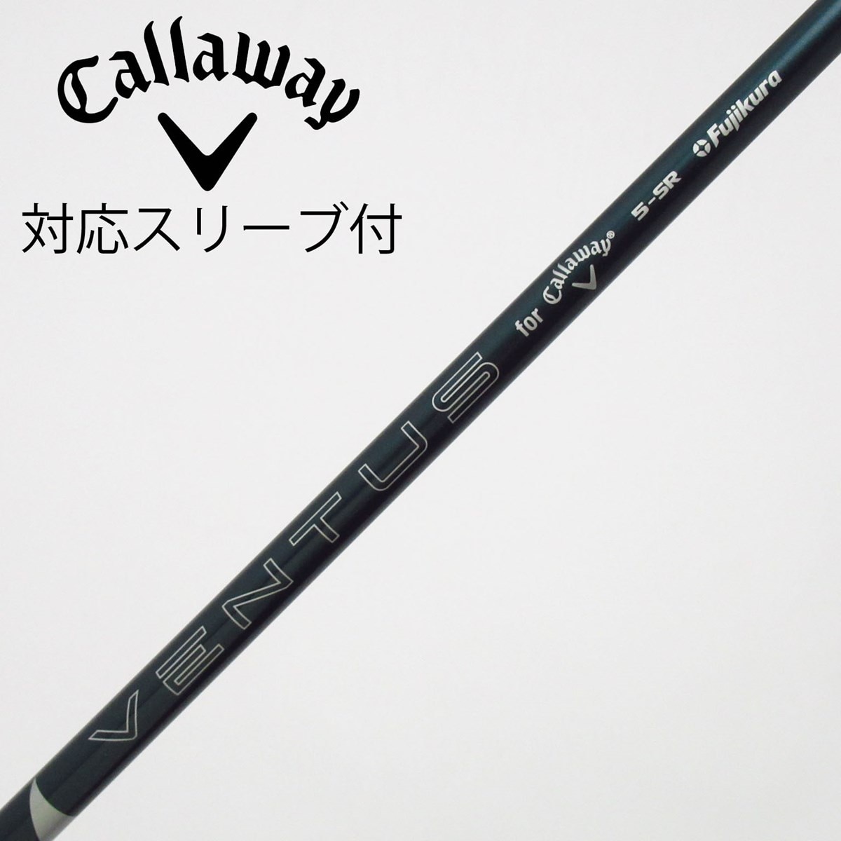 中古】純正シャフト ドライバー用_スリーブ付 VENTUS GREEN 5 for