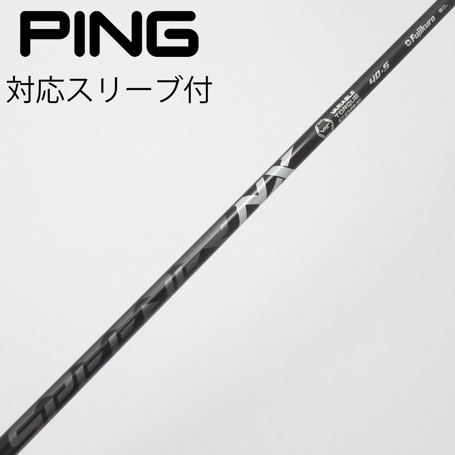 SPEEDER NX BLACK 40S テーラーメイドスリーブ付 1w用　希少 中古】Speeder NX BLACK ドライバー用_スリーブ付 Speeder NX BLACK 40