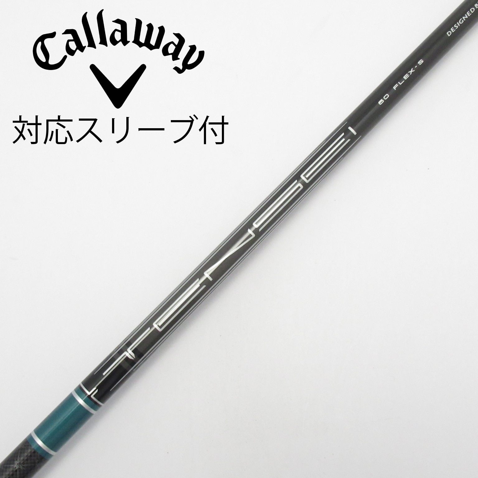 中古】純正シャフト ドライバー用_スリーブ付 TENSEI GREEN 60 for