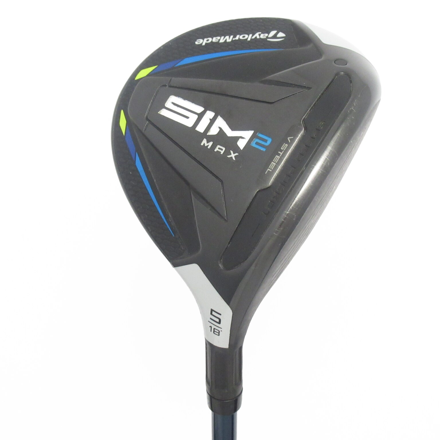 【美品】TaylorMade SIM2MAX 3W テンセイブルーtm50 S 中古】SIM2 マックス フェアウェイウッド TENSEI BLUE TM50(2021) 18 S