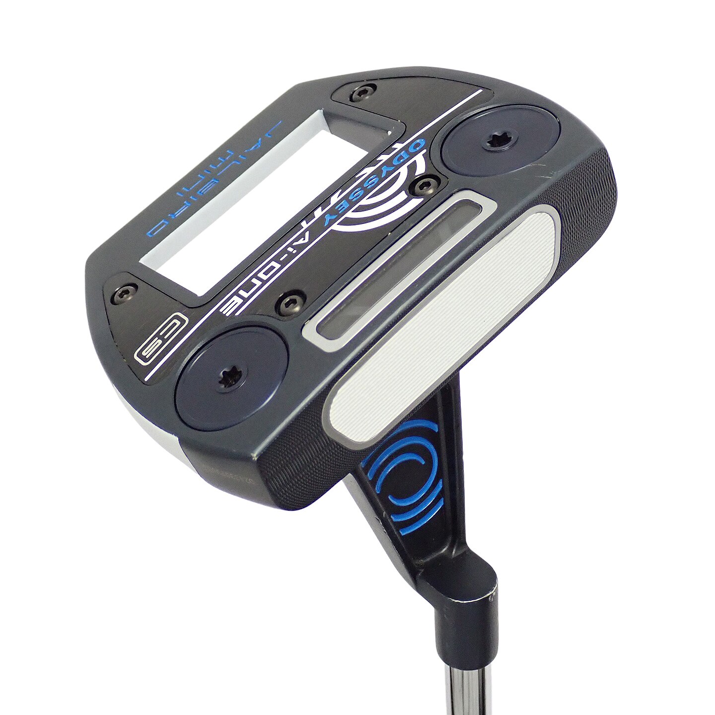 中古【使用5回】ODYSSEY JAILBIRD mini CS 33インチ 中古】Ai-ONE TRI-BEAM JAILBIRD MINI CS パター スチールシャフト