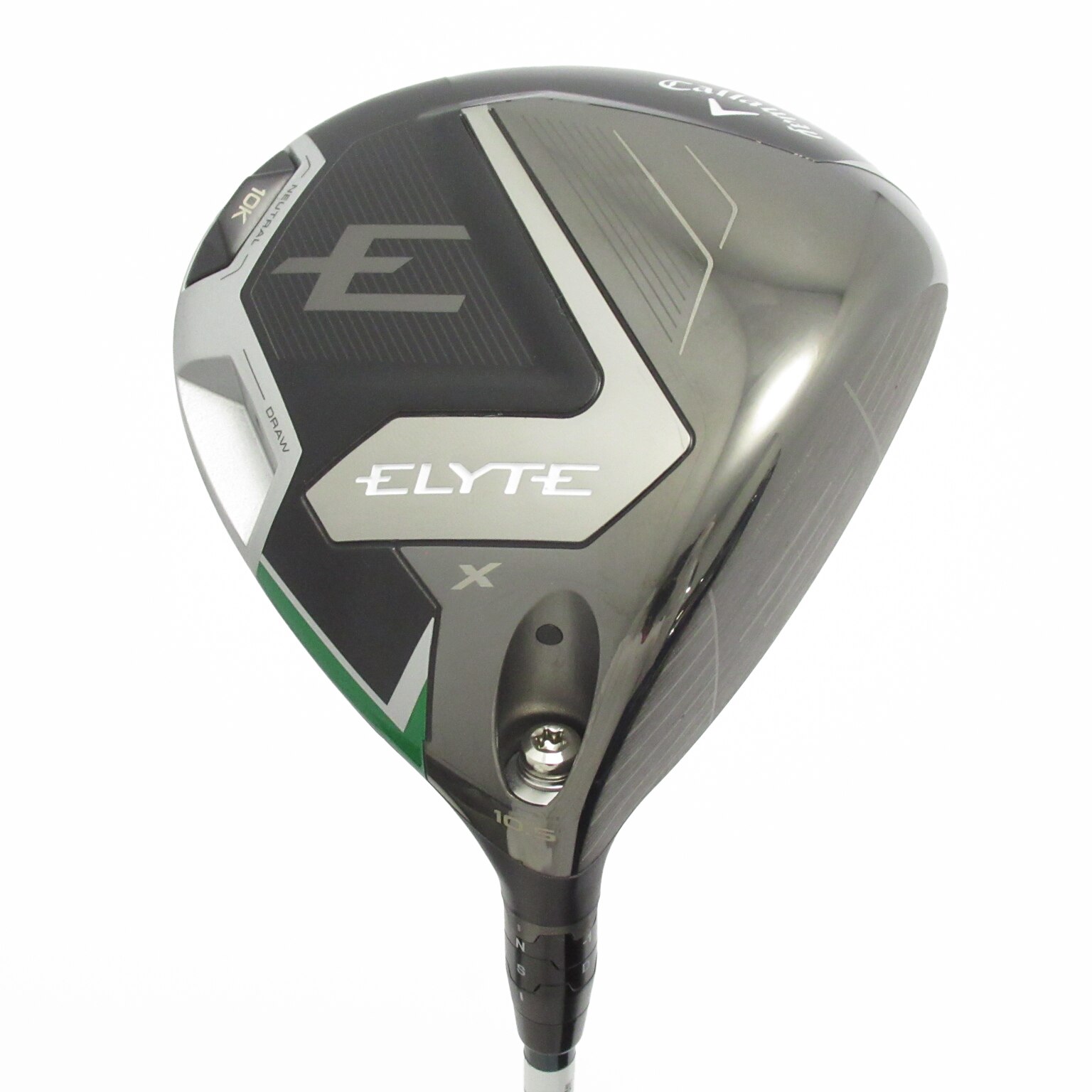 美品中古｜エリートドライバー10.5度ELYTE｜ベンタス5S50｜キャロウェイ 中古】エリート X 10K ドライバー VENTUS GREEN 5 for Callaway 10.5